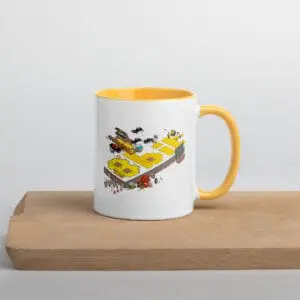 Taza Color Interior 8BIT