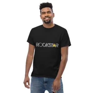 Camiseta Manga Corta Unisex ROCKSTAR