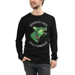 Camiseta Manga Larga Unisex “ERROR 404” CW8