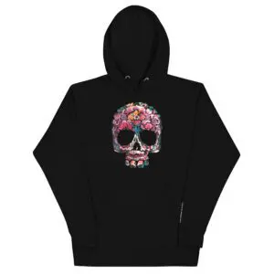 Sudadera con Capucha Unisex Calavera