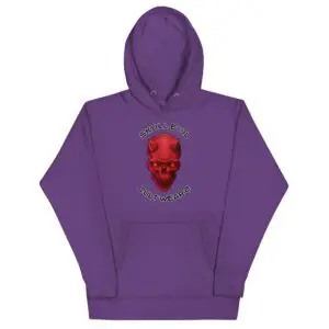 Sudadera Premium con Capucha Unisex Skull Evil CW8