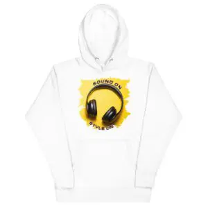 Sudadera con Capucha U. “Sound ON Style ON”