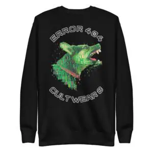 Sudadera Premium Unisex "ERROR 404" CW8