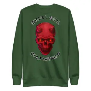 Sudadera Premium Unisex Skull Evil CW8