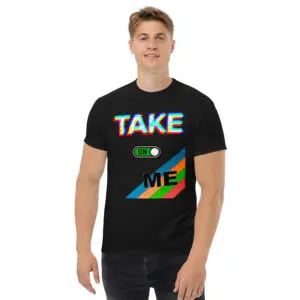 Camiseta Clásica Unisex Take on Me (EDICIÓN ORGULLO)