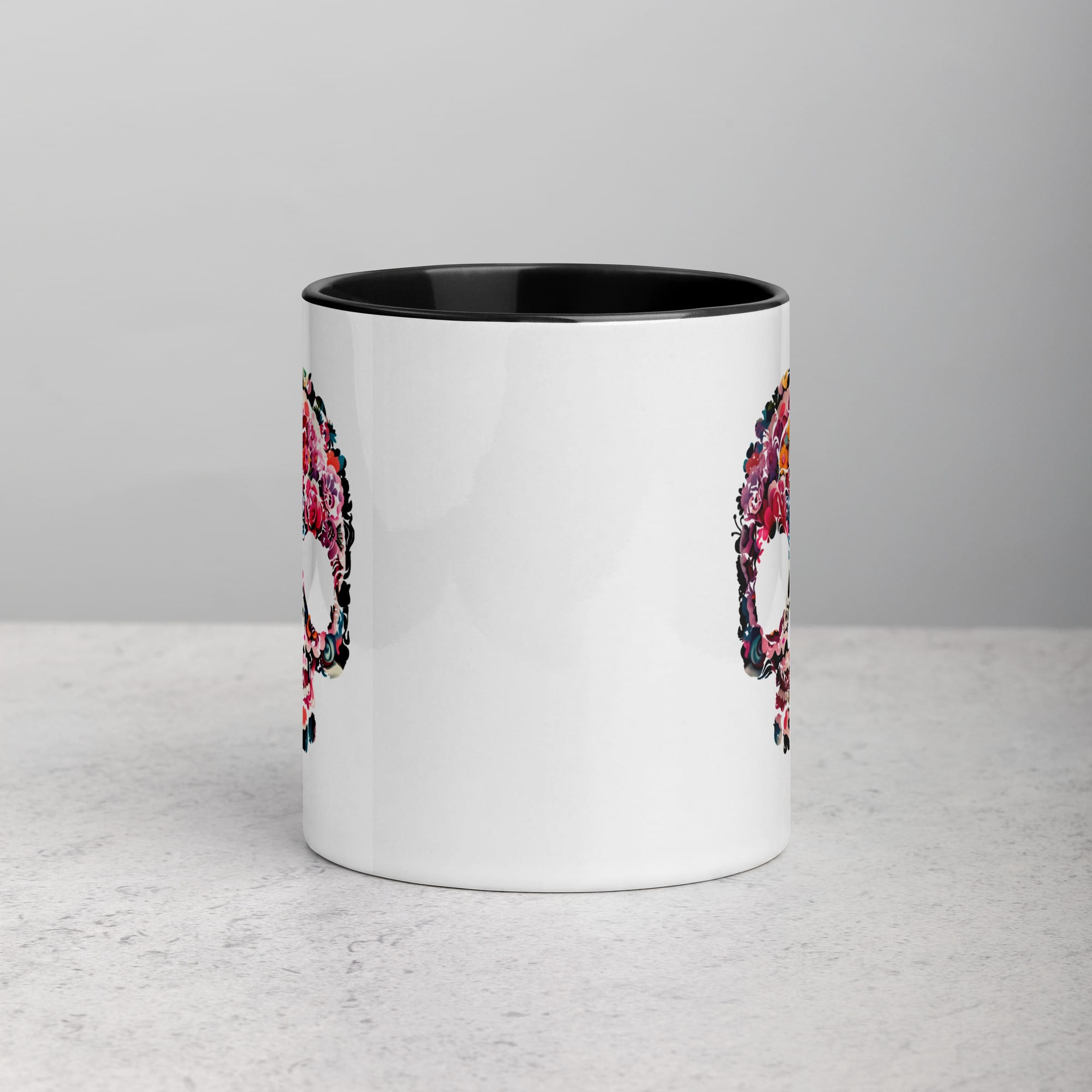 Taza Color Interior Calavera - Imagen 2