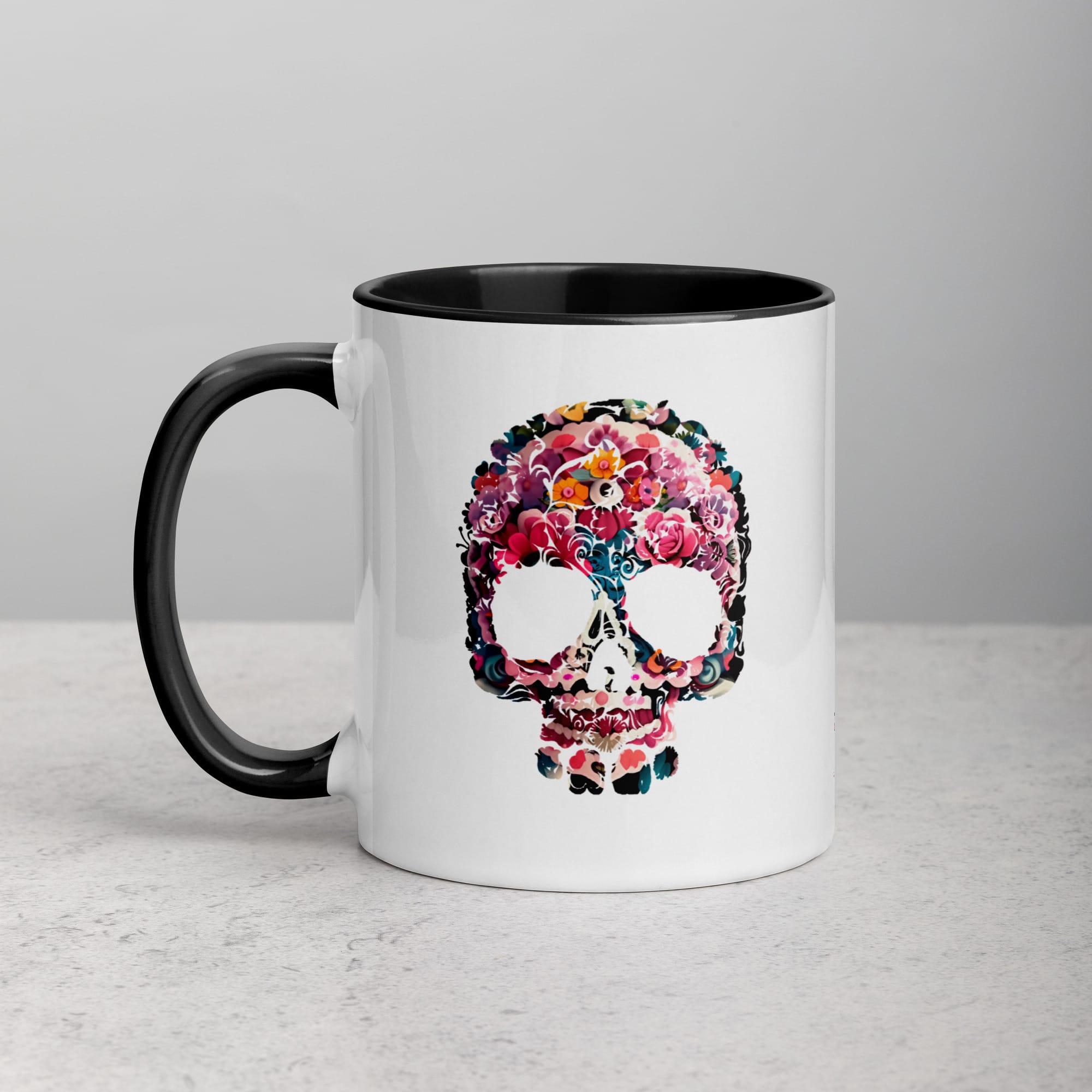 Taza Color Interior Calavera - Imagen 3