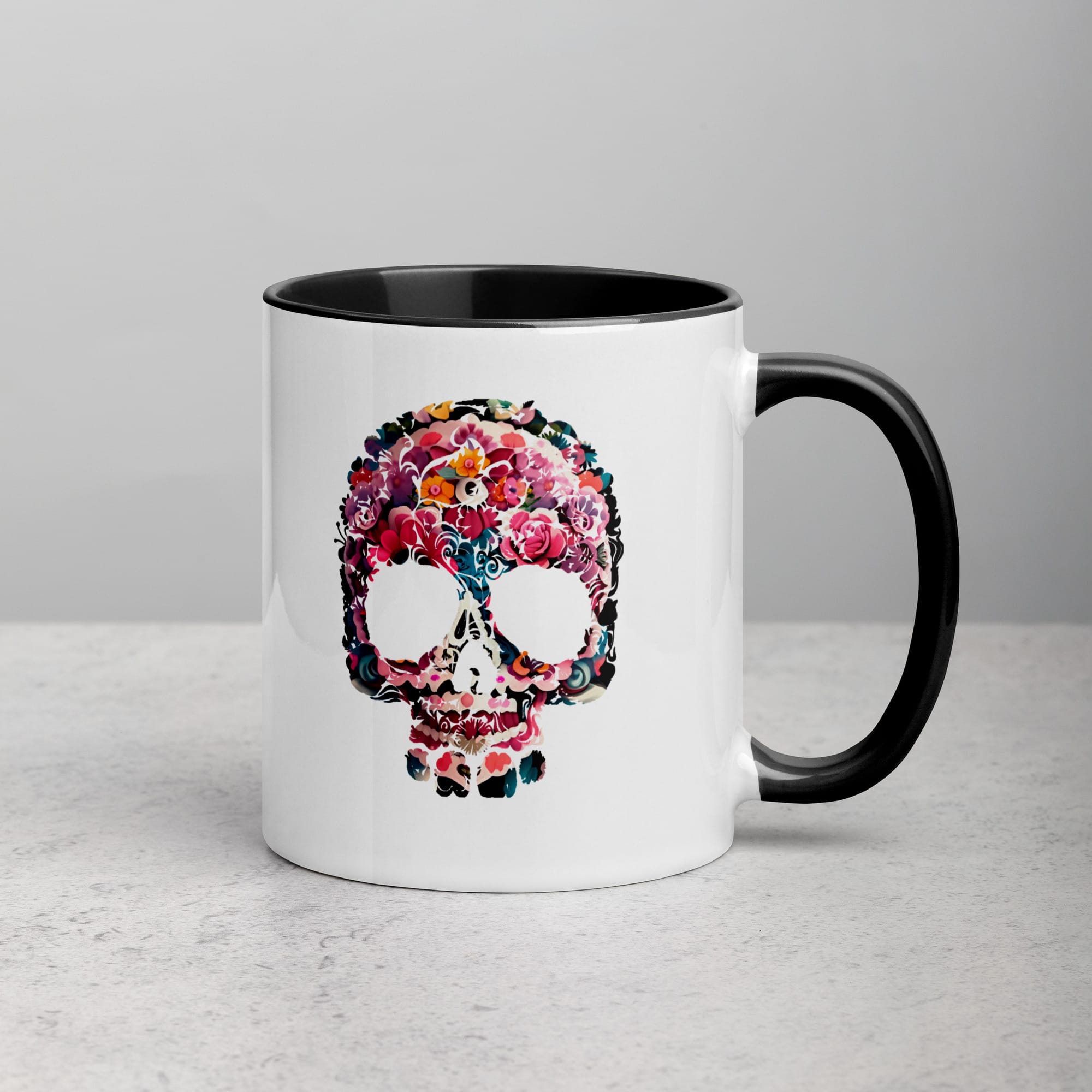 Taza Color Interior Calavera - Imagen 4