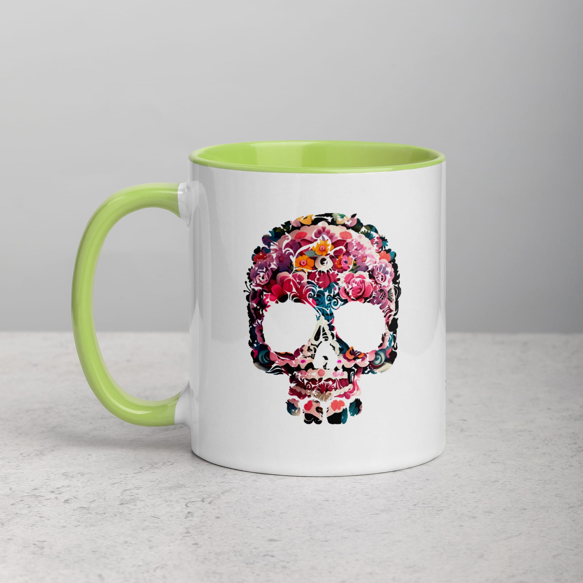 Taza Color Interior Calavera - Imagen 14