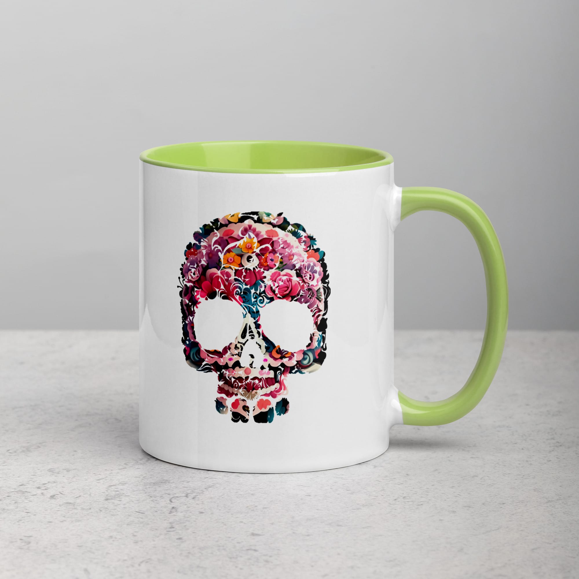 Taza Color Interior Calavera - Imagen 15