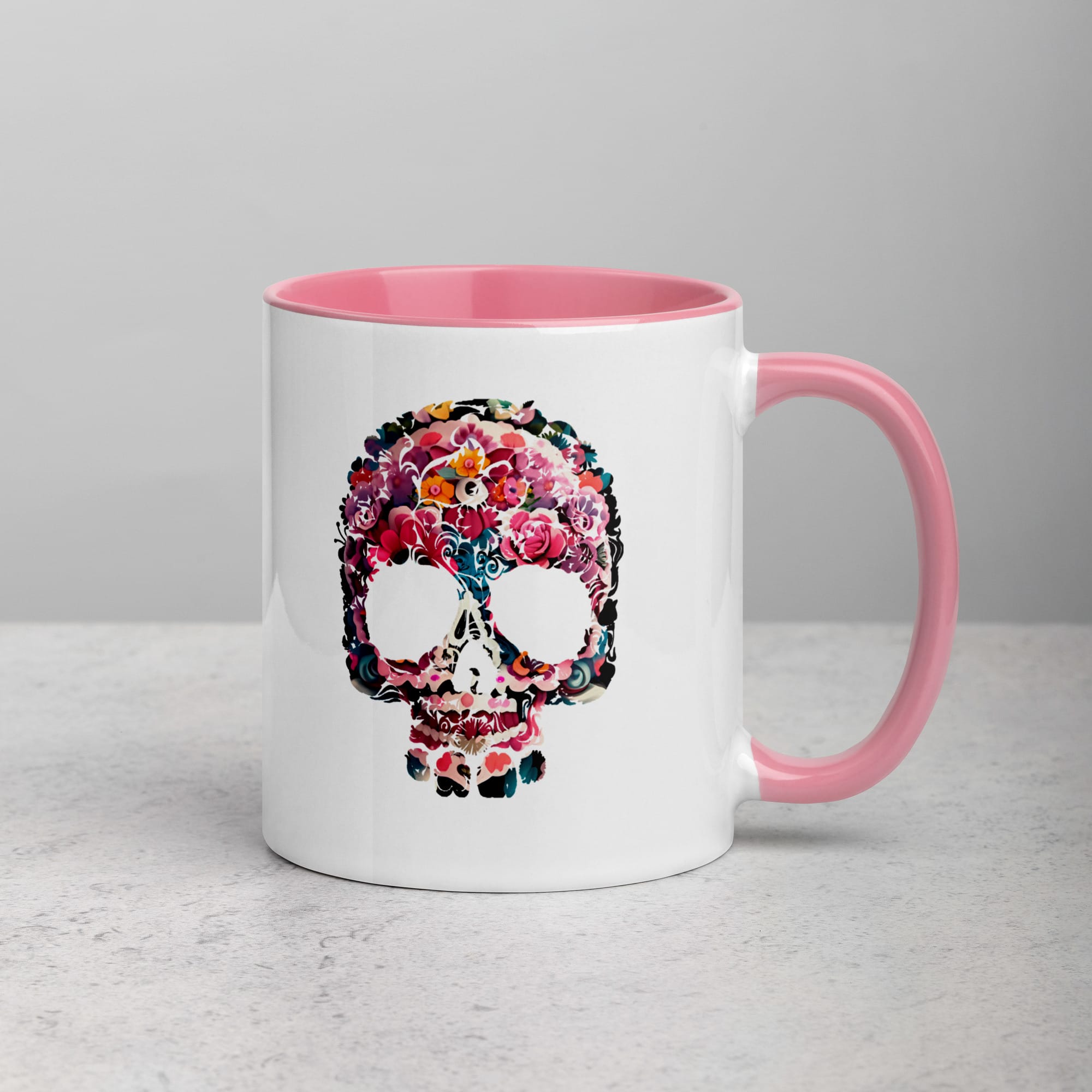 Taza Color Interior Calavera - Imagen 12