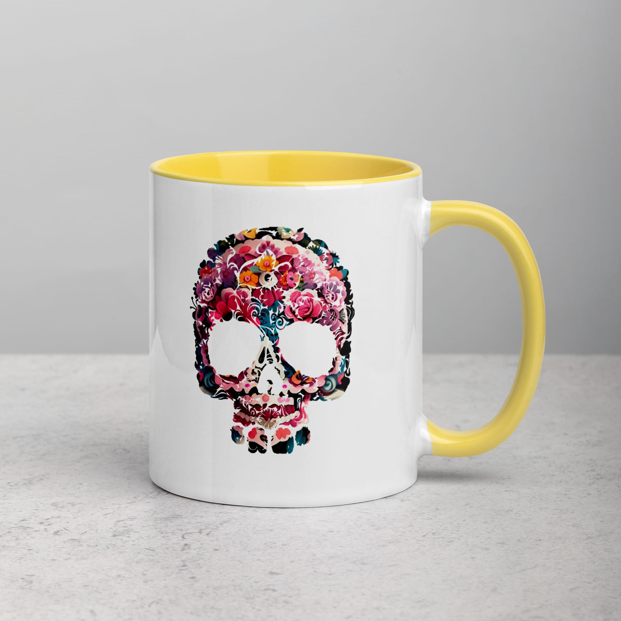 Taza Color Interior Calavera - Imagen 18