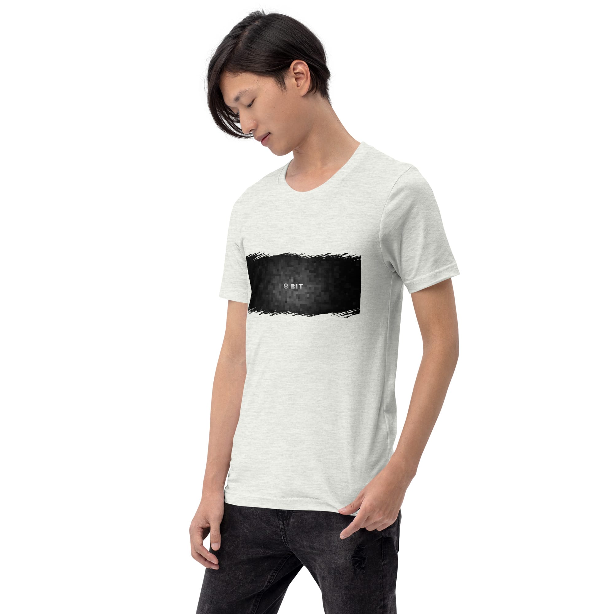 Camiseta de Manga Corta Unisex 8 BIT Black & White - Imagen 44