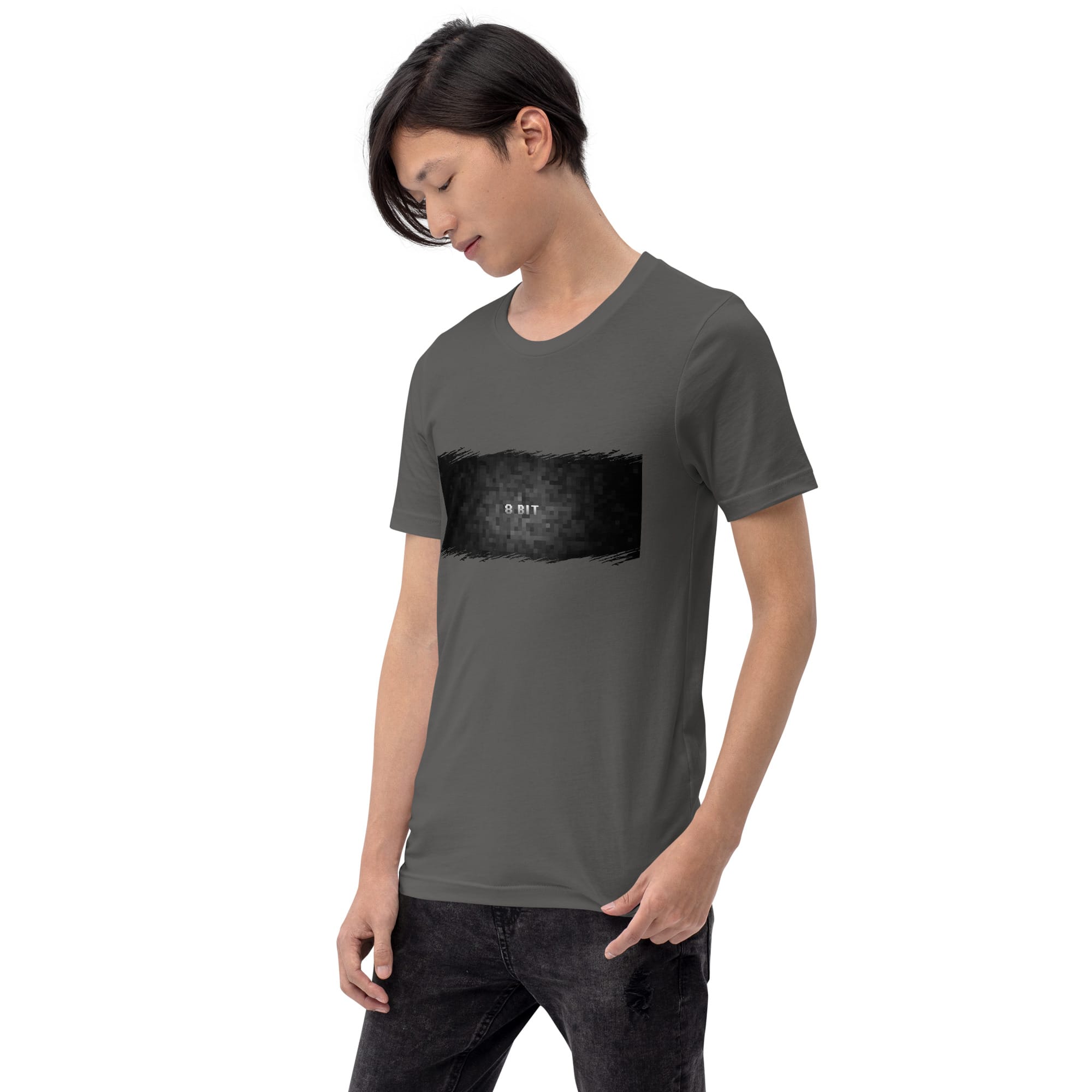 Camiseta de Manga Corta Unisex 8 BIT Black & White - Imagen 34