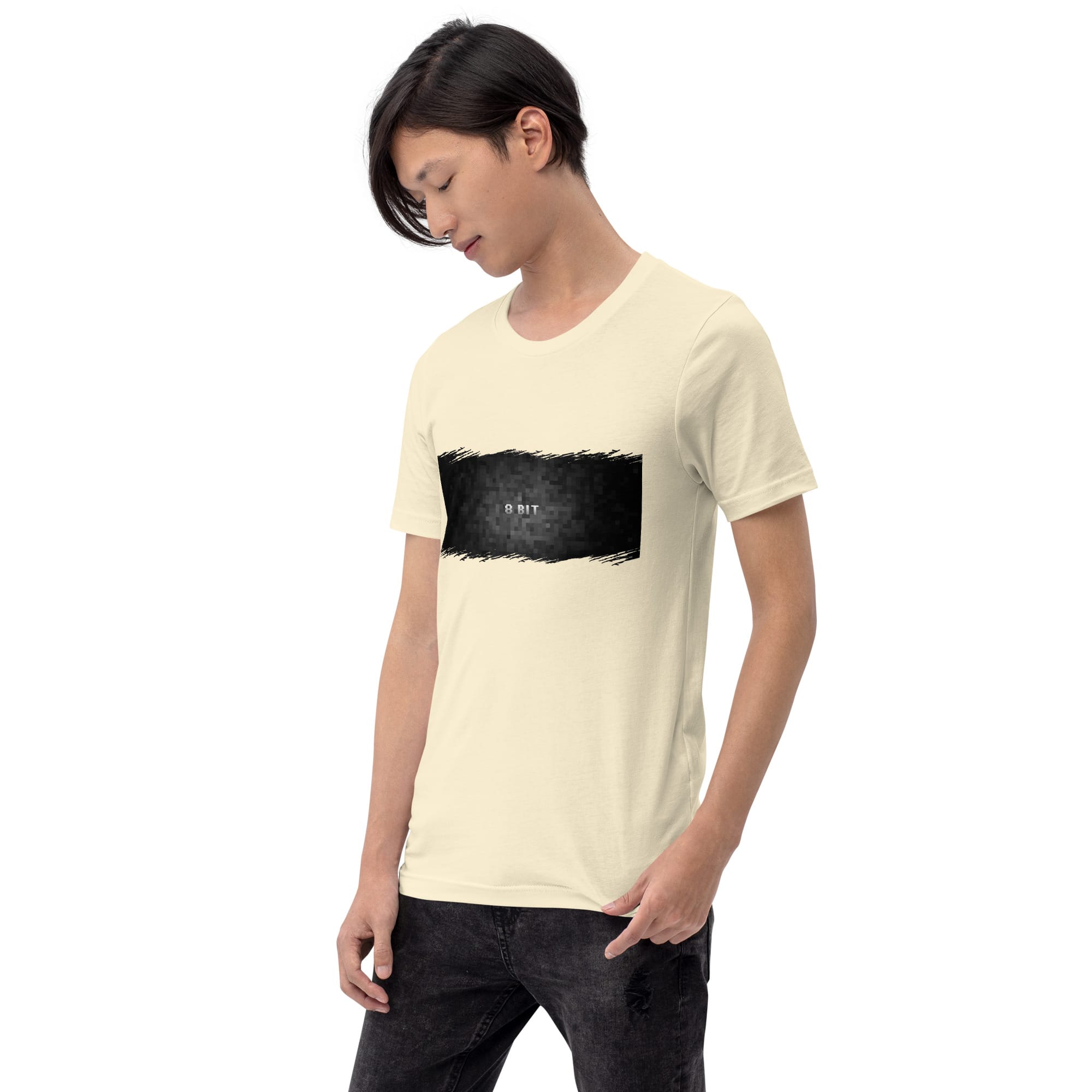 Camiseta de Manga Corta Unisex 8 BIT Black & White - Imagen 49