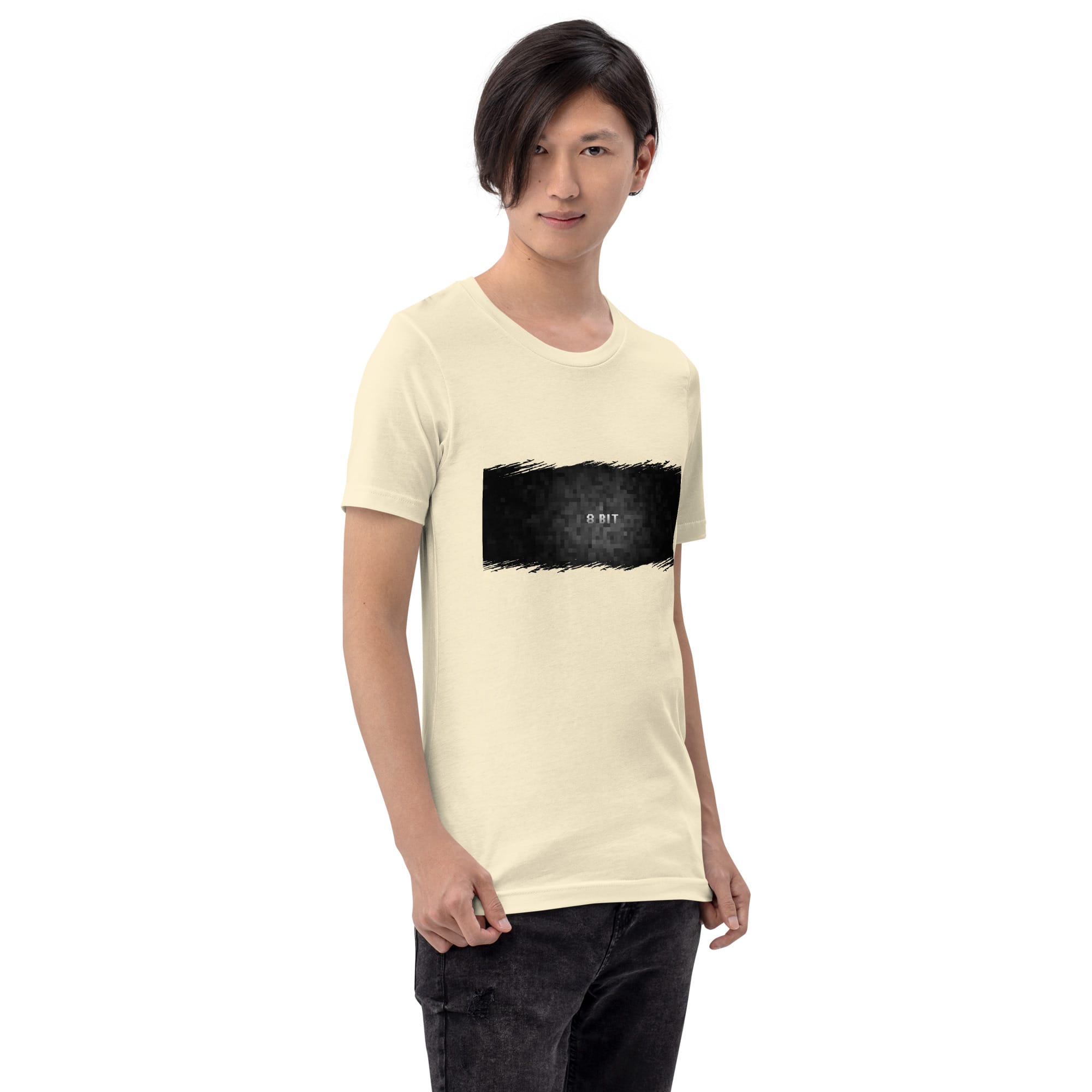 Camiseta de Manga Corta Unisex 8 BIT Black & White - Imagen 50