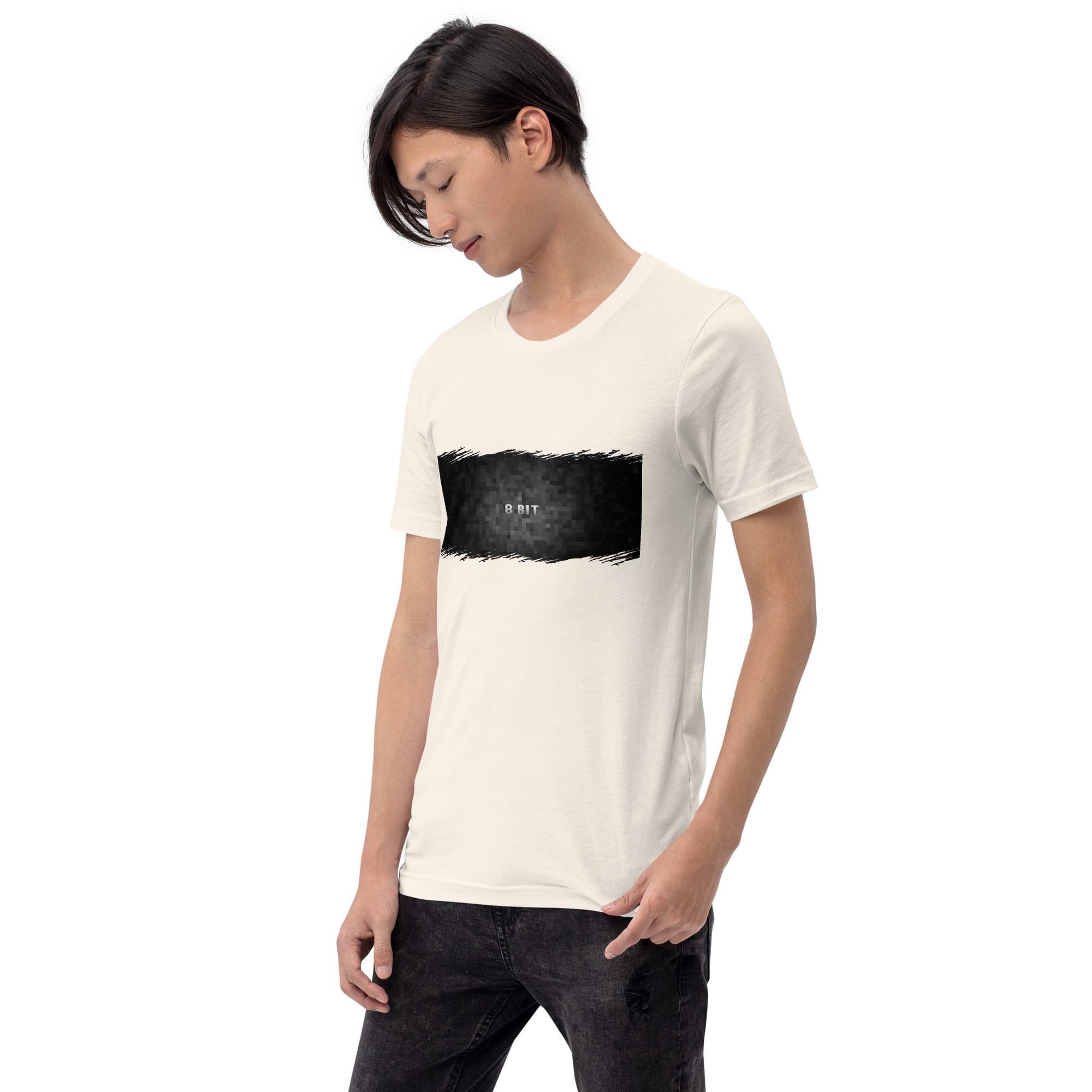 Camiseta de Manga Corta Unisex 8 BIT Black & White - Imagen 54