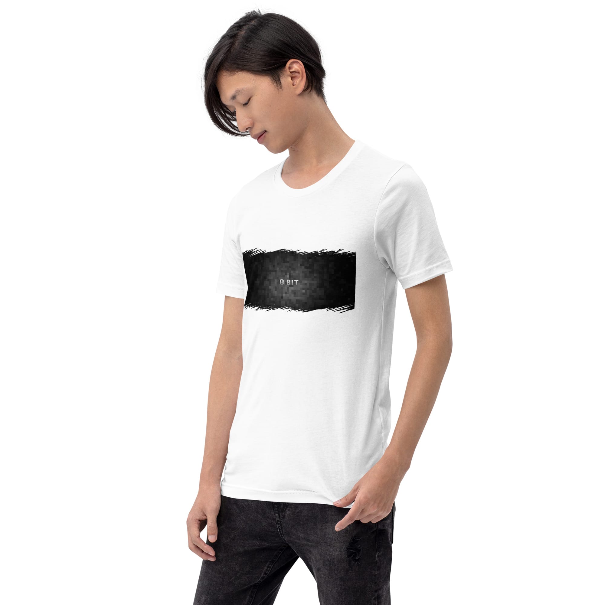 Camiseta de Manga Corta Unisex 8 BIT Black & White - Imagen 68