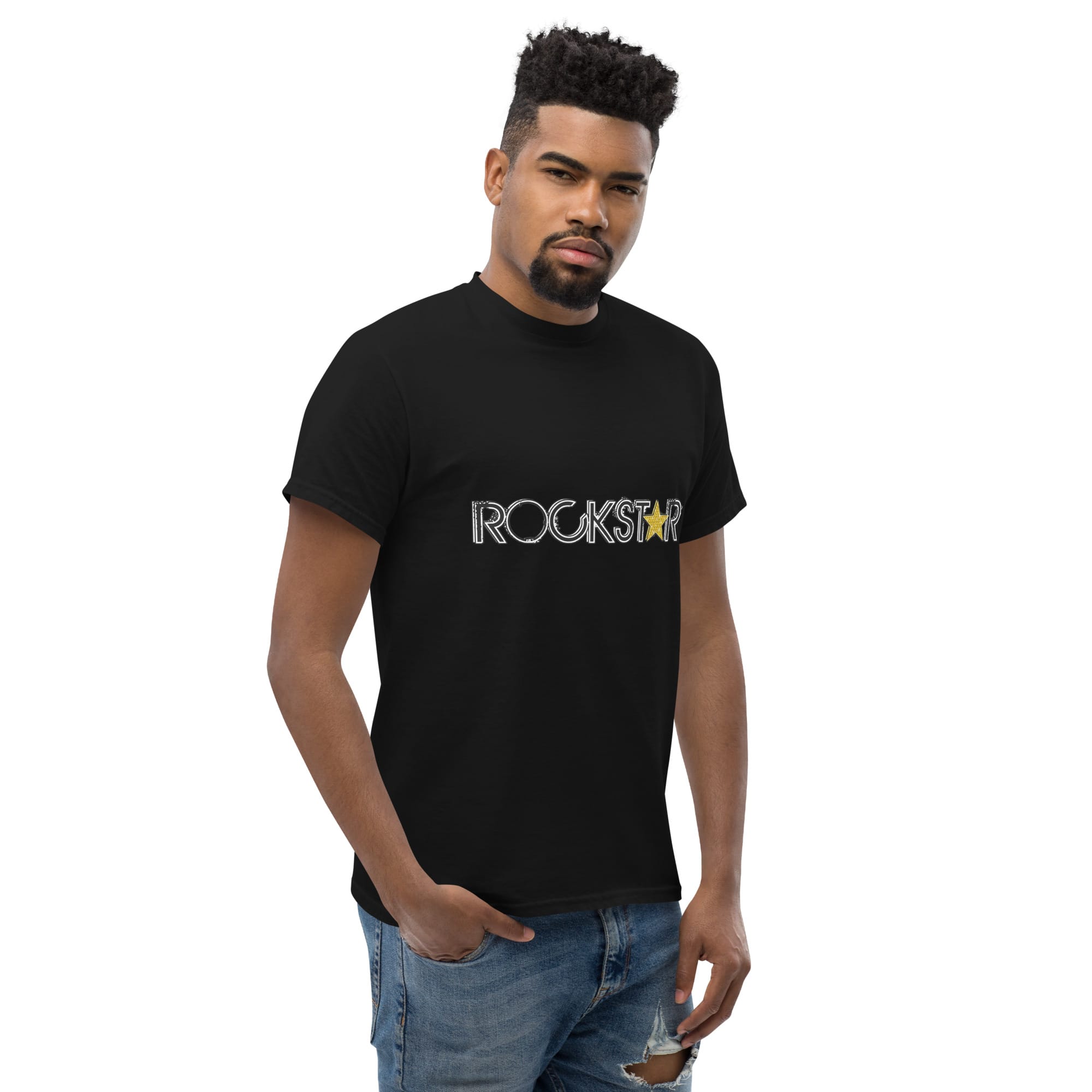 Camiseta Manga Corta Unisex ROCKSTAR - Imagen 2