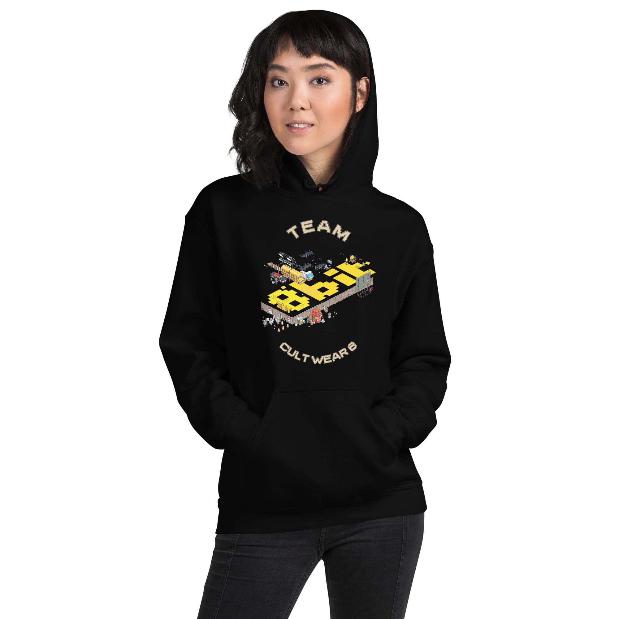 Sudadera con Capucha Unisex 8bits - Imagen 5