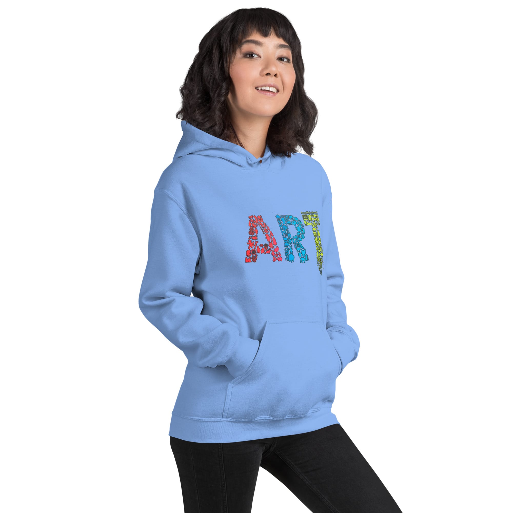Sudadera Invierno con Capucha Unisex Art - Imagen 36