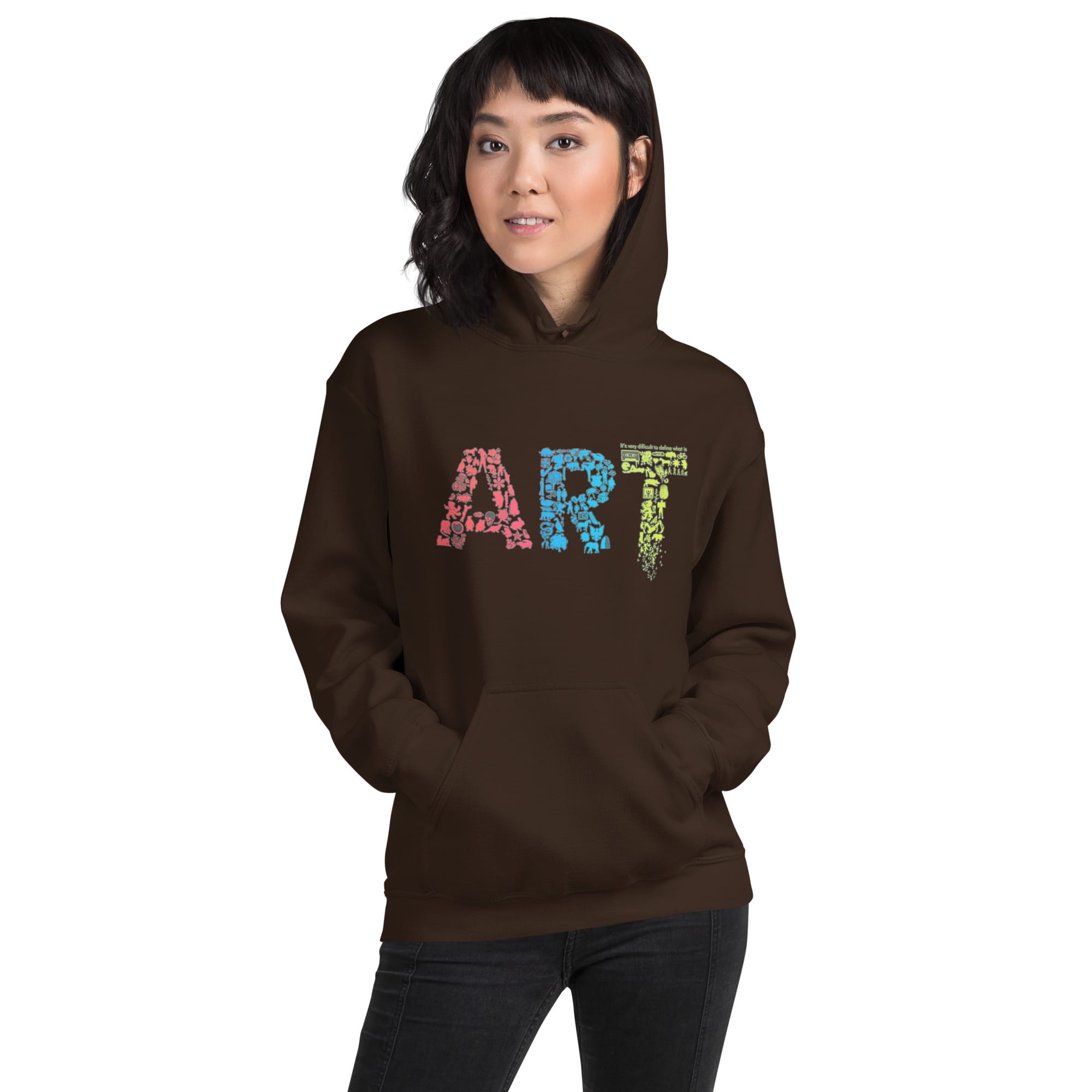 Sudadera Invierno con Capucha Unisex Art - Imagen 10