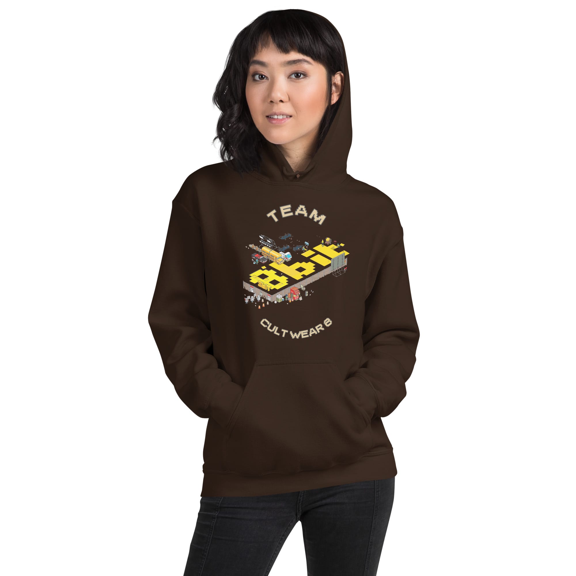 Sudadera con Capucha Unisex 8bits
