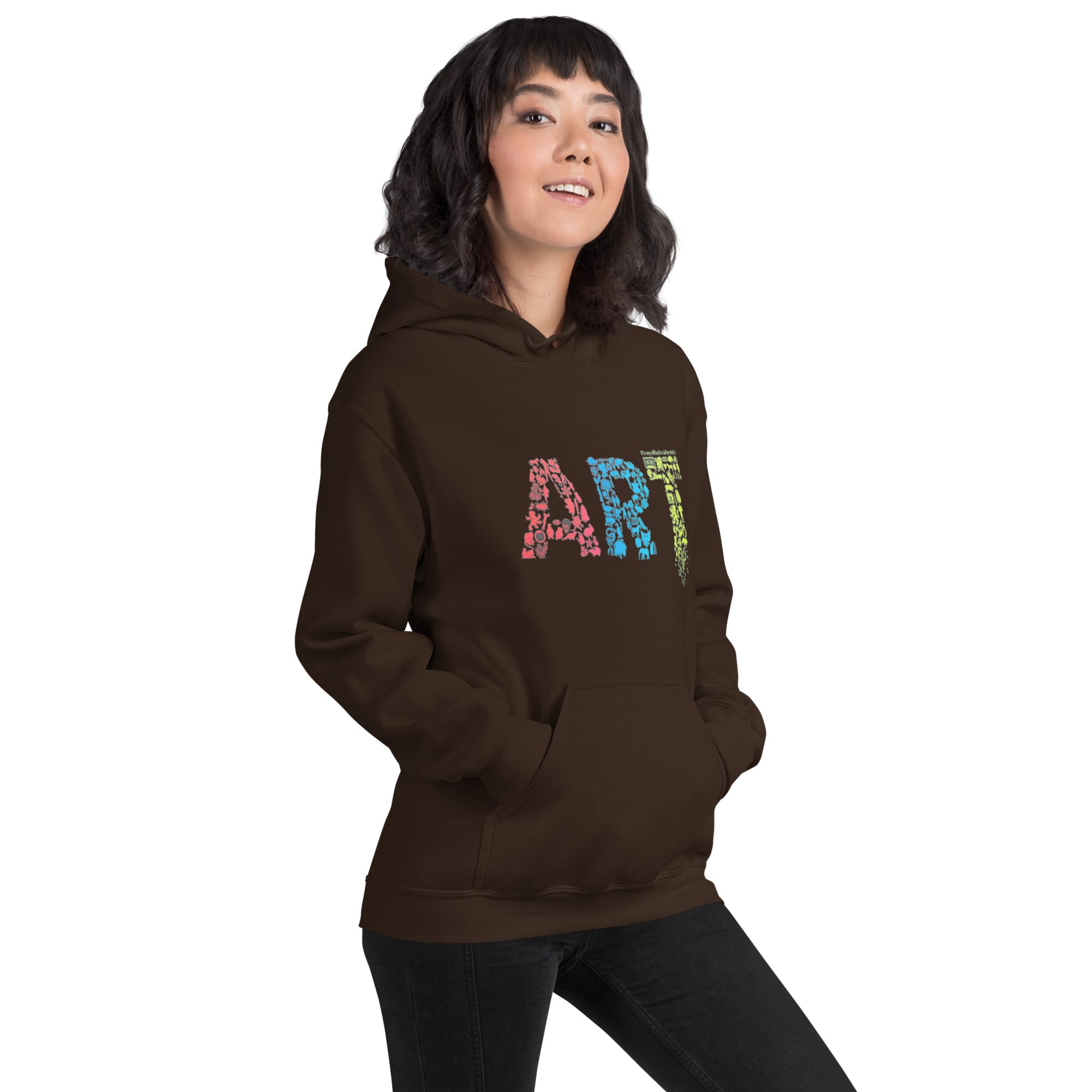 Sudadera Invierno con Capucha Unisex Art - Imagen 12