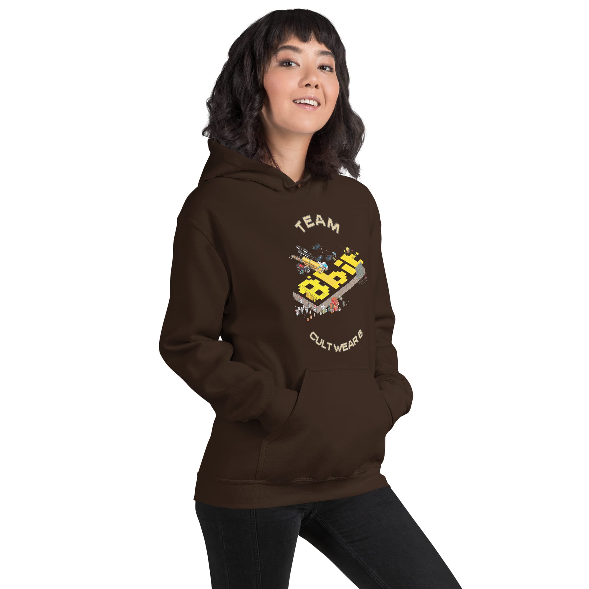 Sudadera con Capucha Unisex 8bits - Imagen 4