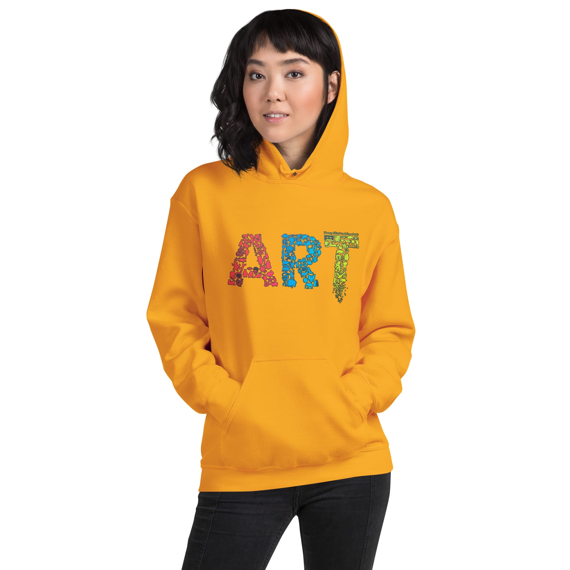 Sudadera Invierno con Capucha Unisex Art - Imagen 37