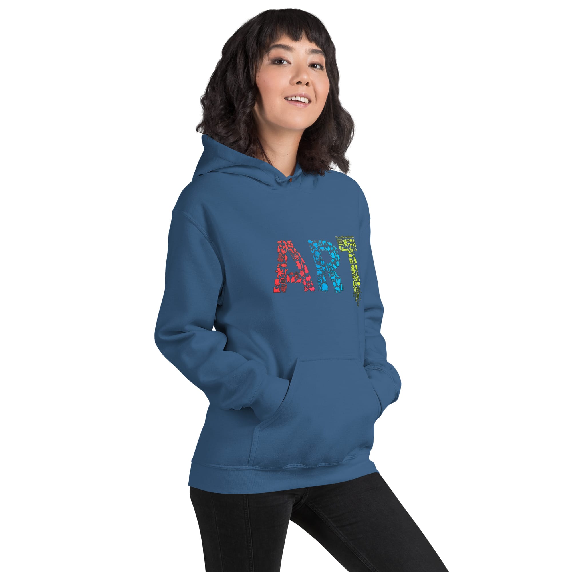 Sudadera Invierno con Capucha Unisex Art - Imagen 24