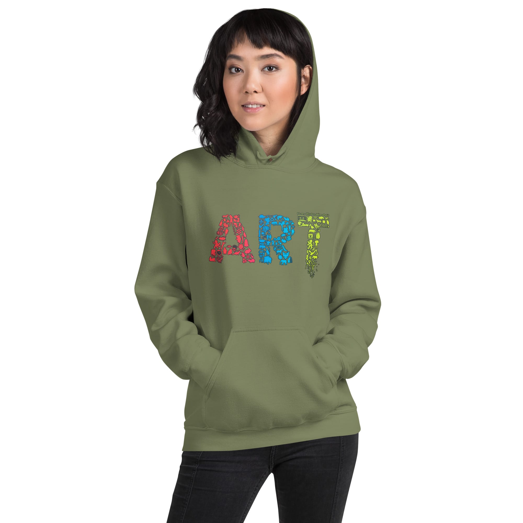 Sudadera Invierno con Capucha Unisex Art - Imagen 31