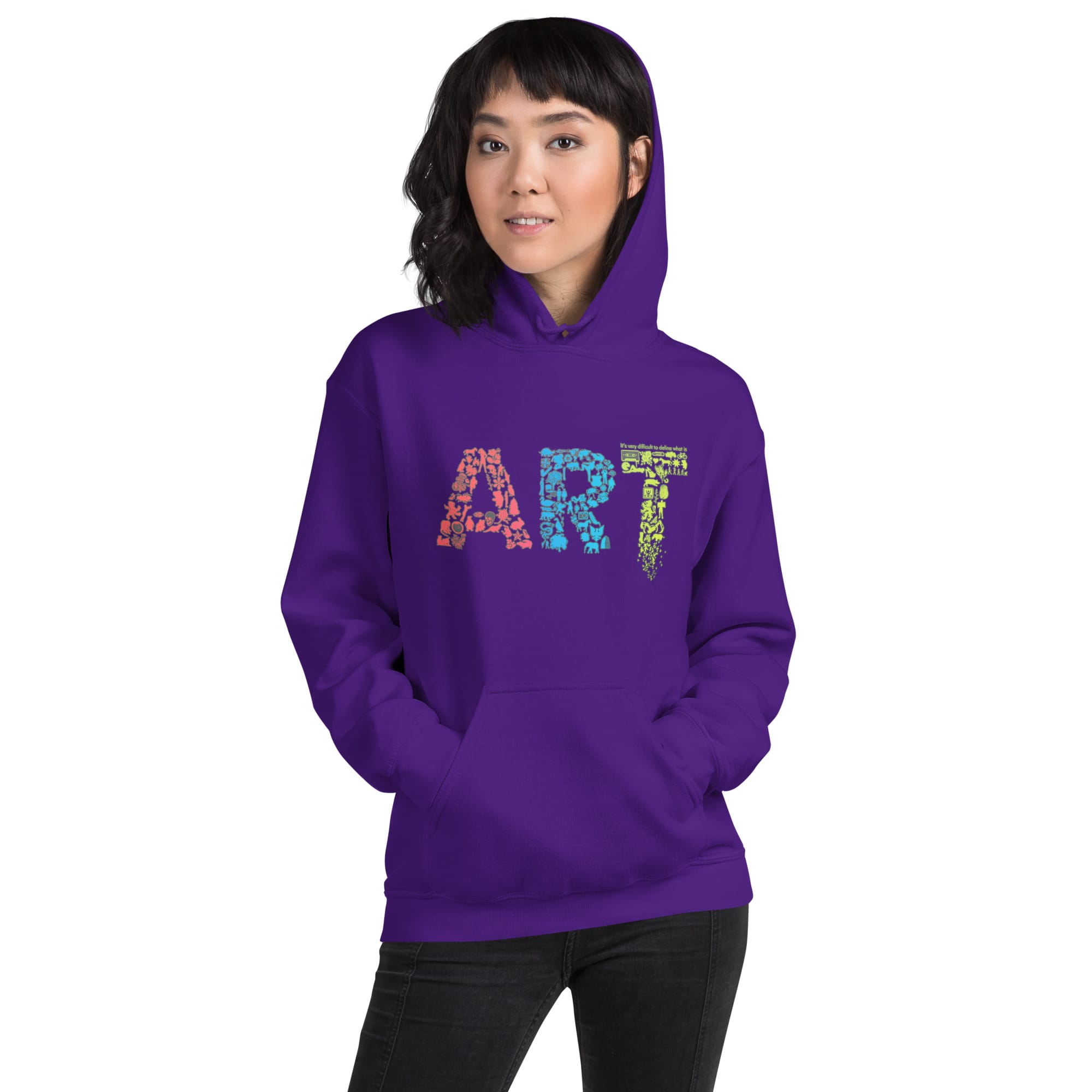 Sudadera Invierno con Capucha Unisex Art - Imagen 13