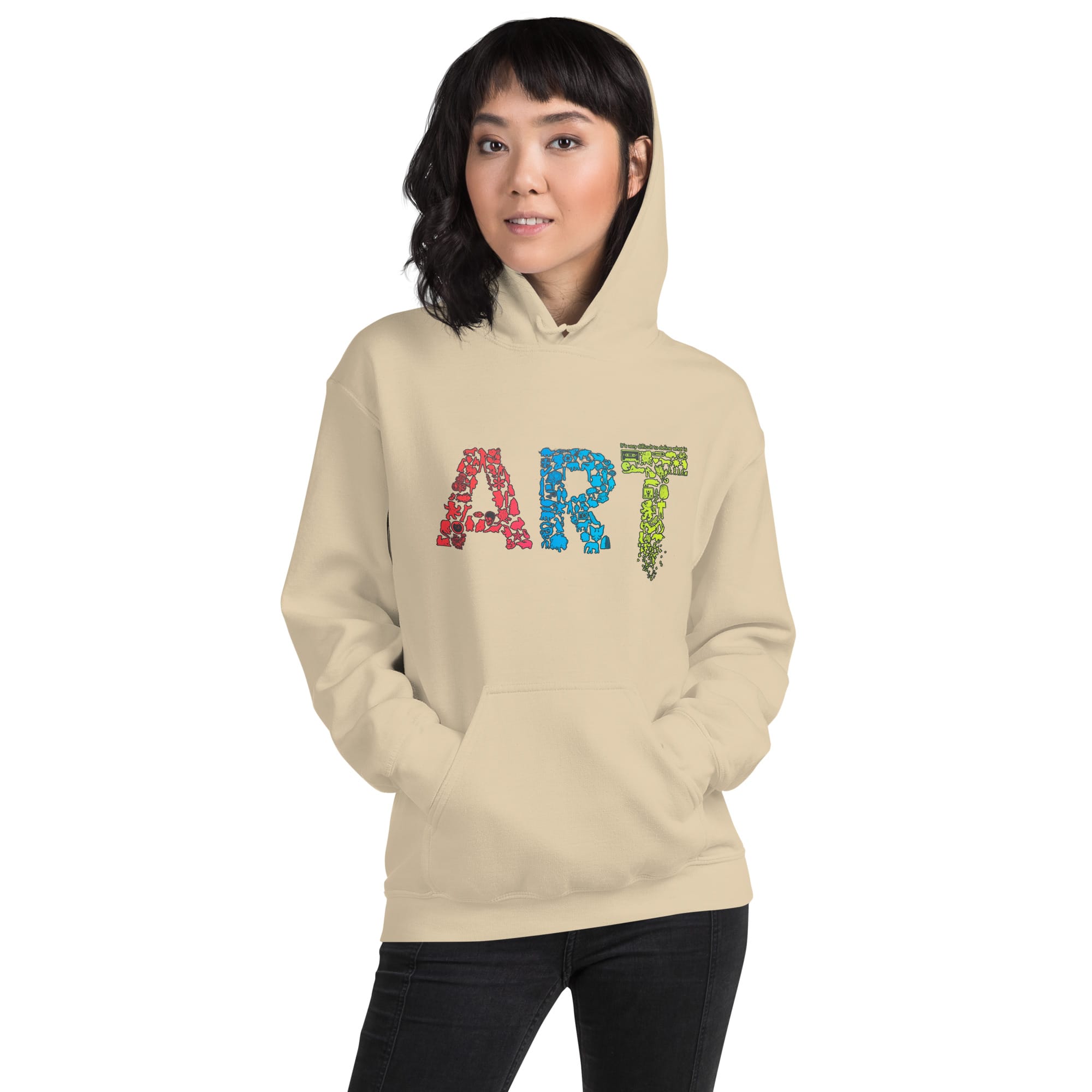 Sudadera Invierno con Capucha Unisex Art - Imagen 43