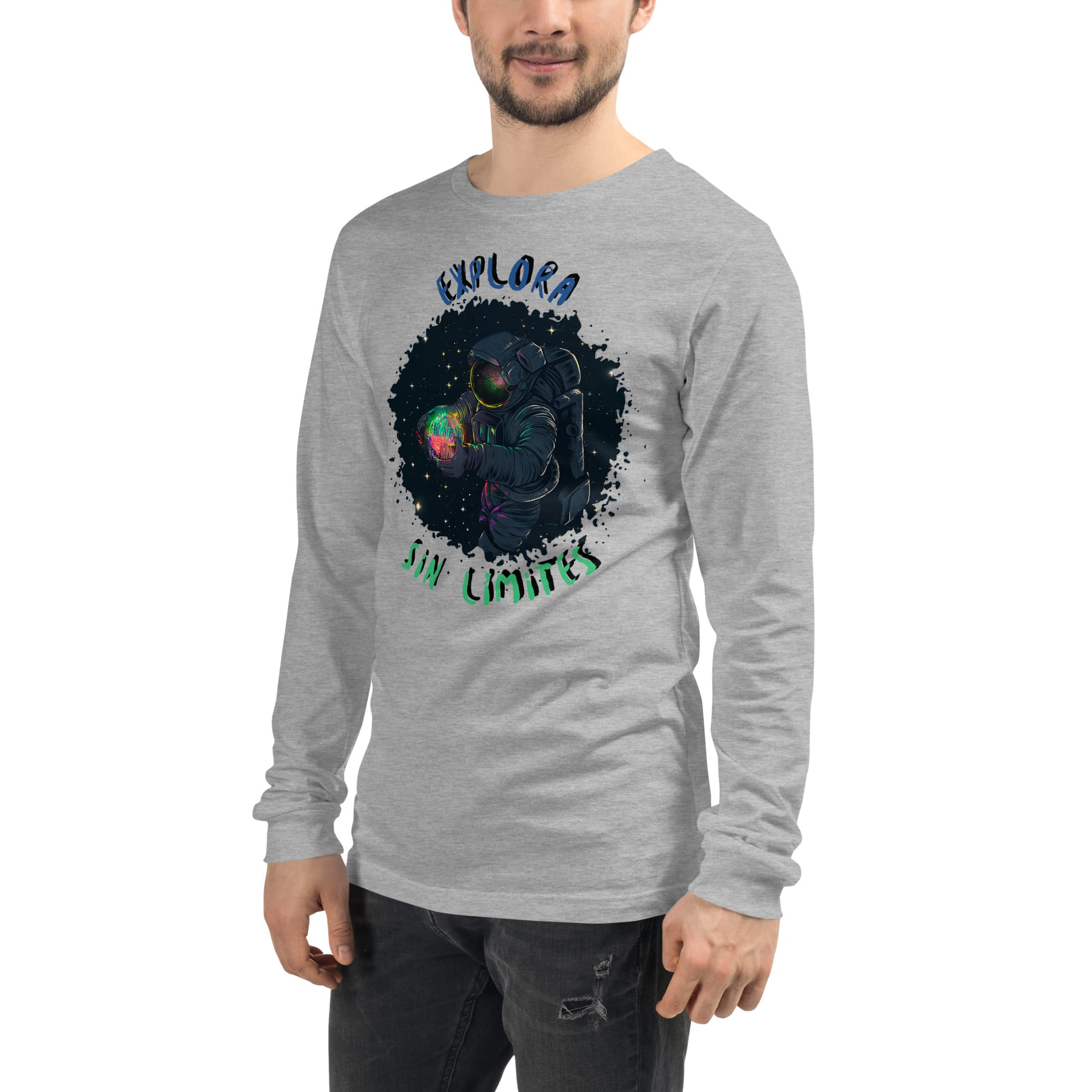 Camiseta Manga Larga Unisex BLACK SPACE - Imagen 47