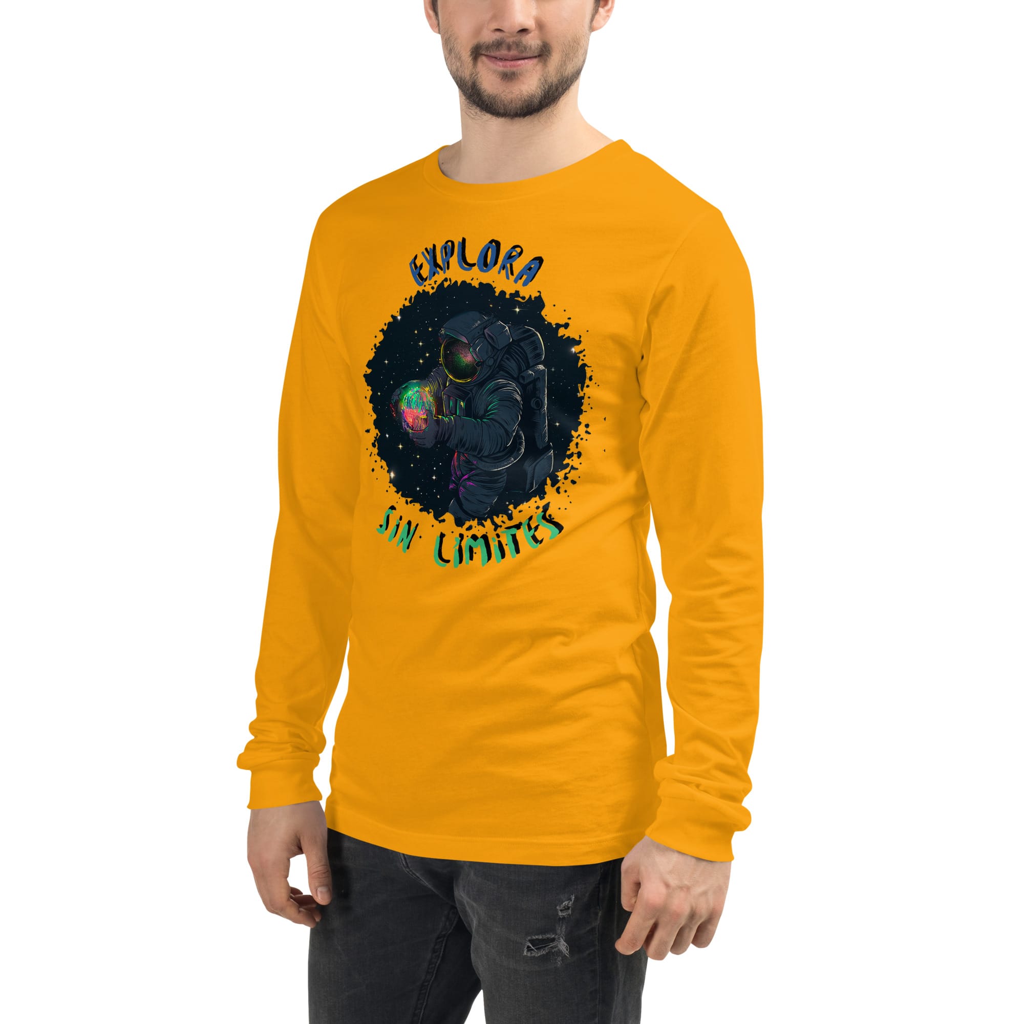 Camiseta Manga Larga Unisex BLACK SPACE - Imagen 43