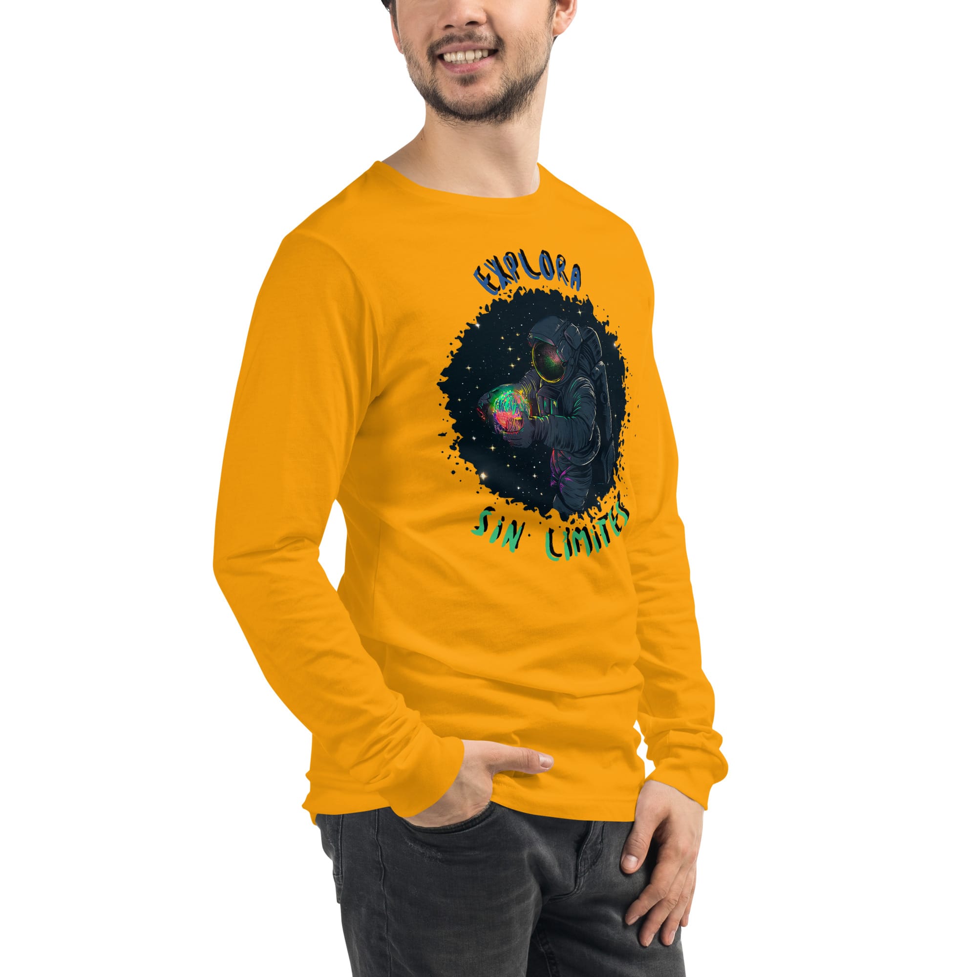 Camiseta Manga Larga Unisex BLACK SPACE - Imagen 44