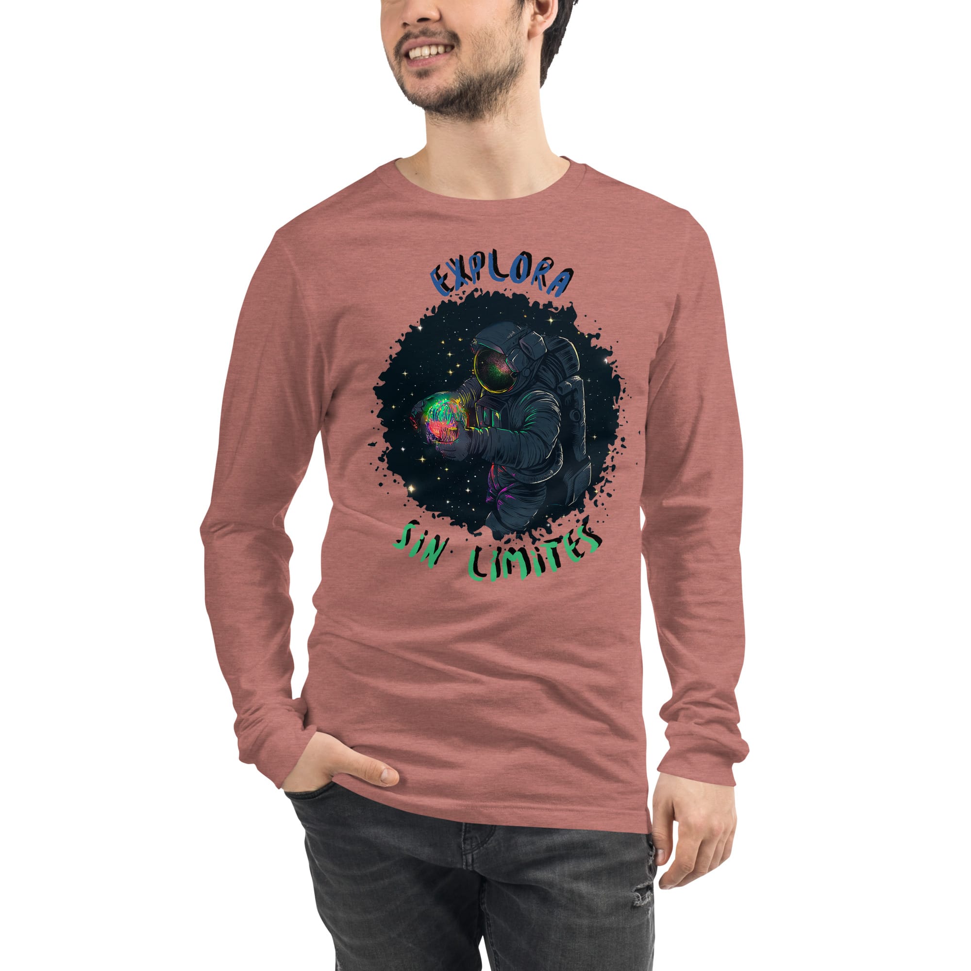 Camiseta Manga Larga Unisex BLACK SPACE - Imagen 33