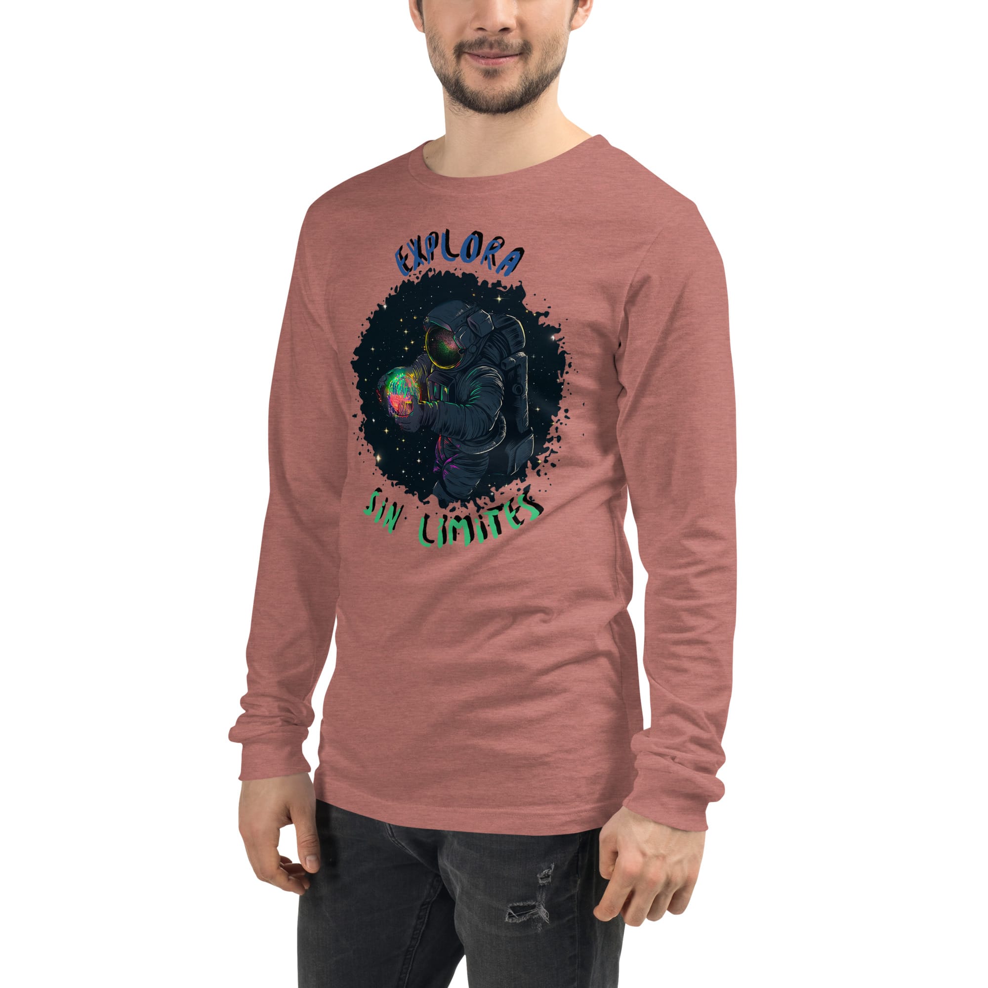 Camiseta Manga Larga Unisex BLACK SPACE - Imagen 35