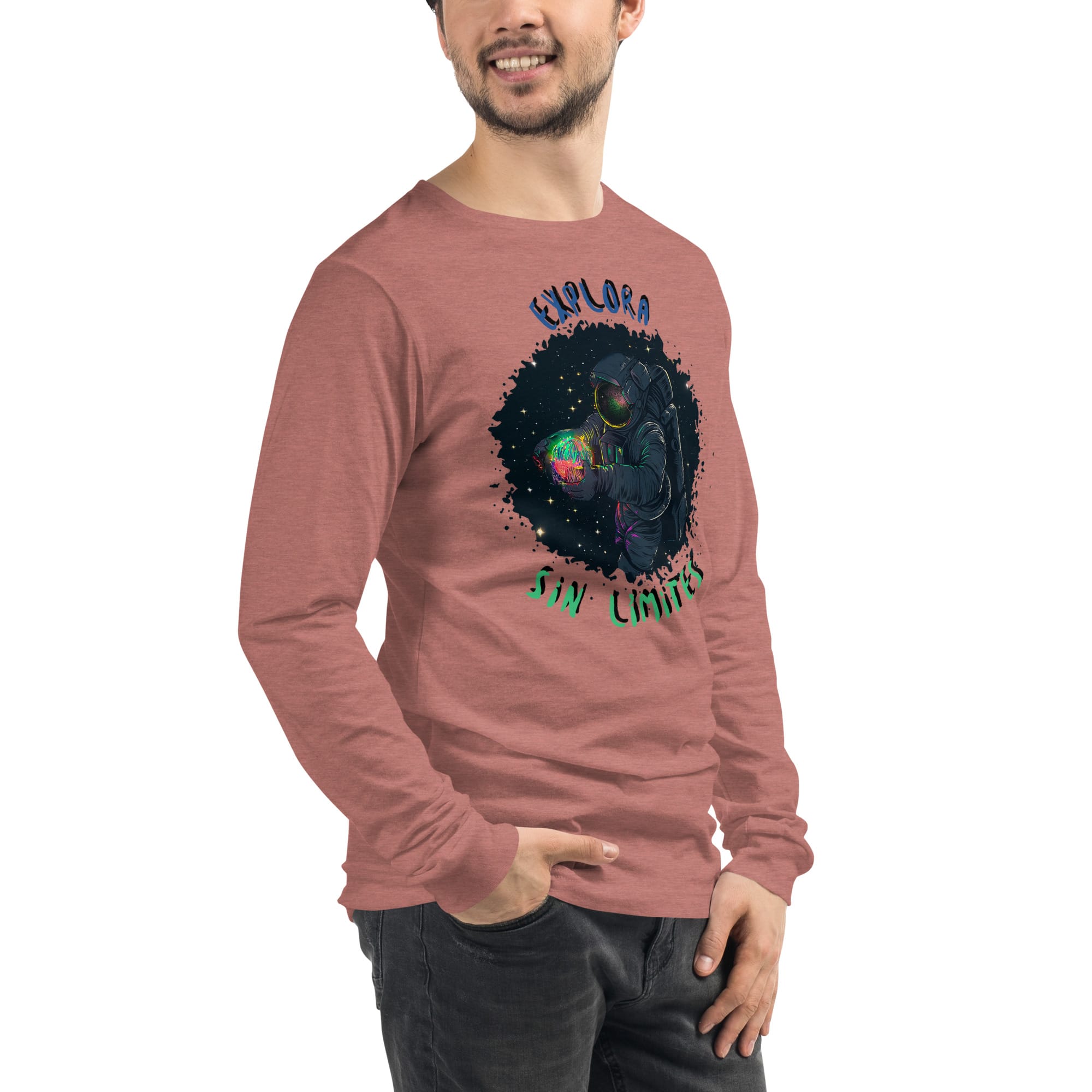 Camiseta Manga Larga Unisex BLACK SPACE - Imagen 36