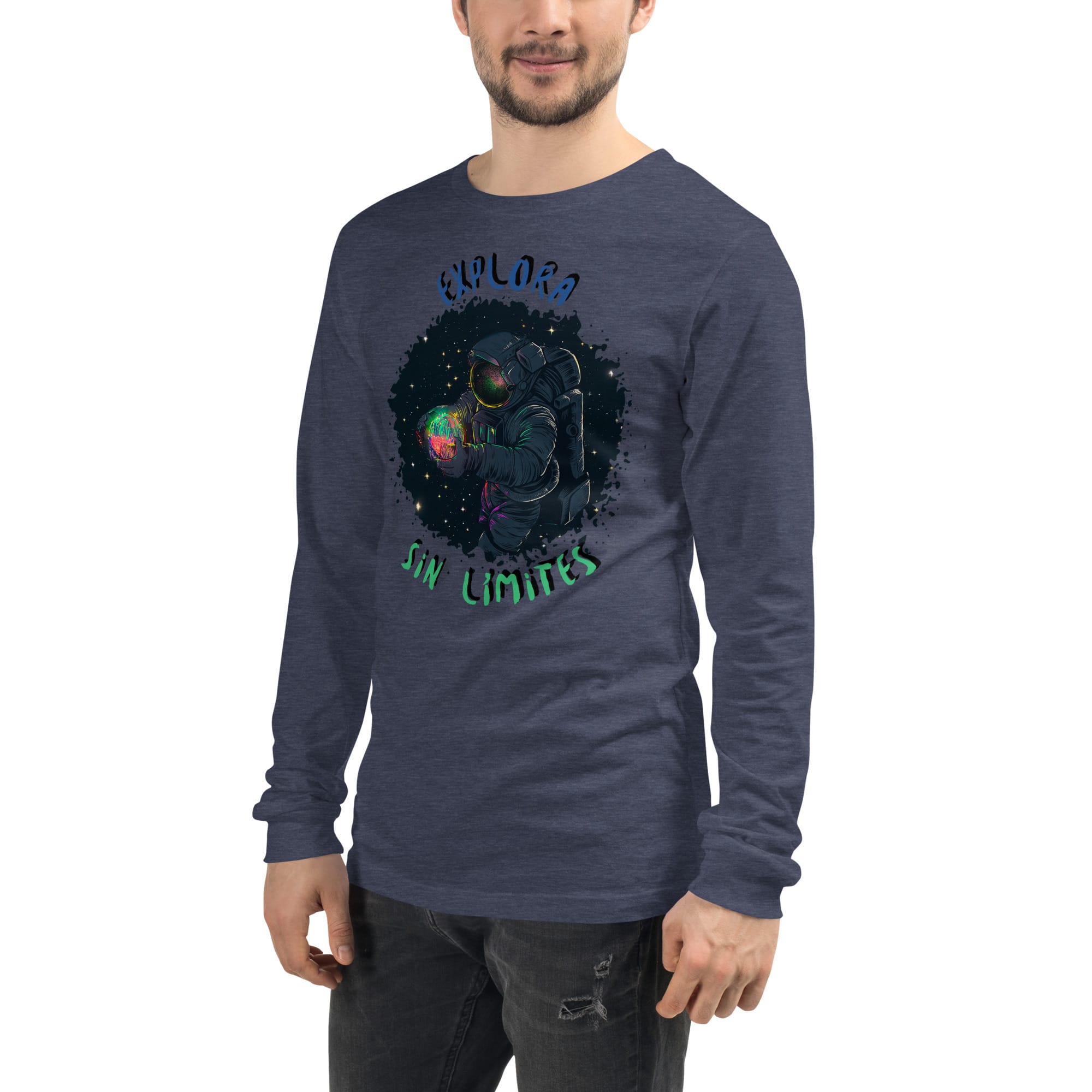 Camiseta Manga Larga Unisex BLACK SPACE - Imagen 20