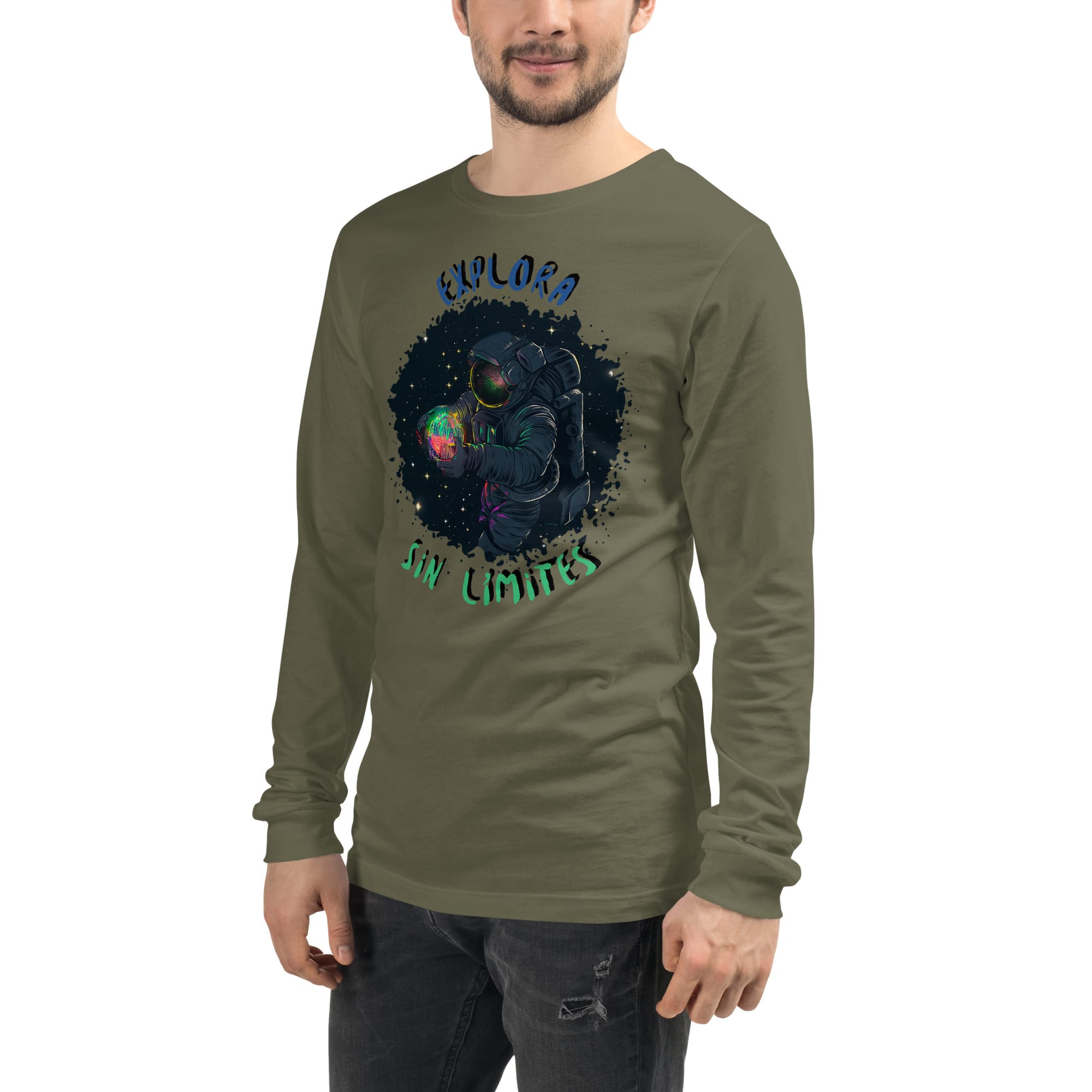 Camiseta Manga Larga Unisex BLACK SPACE - Imagen 31