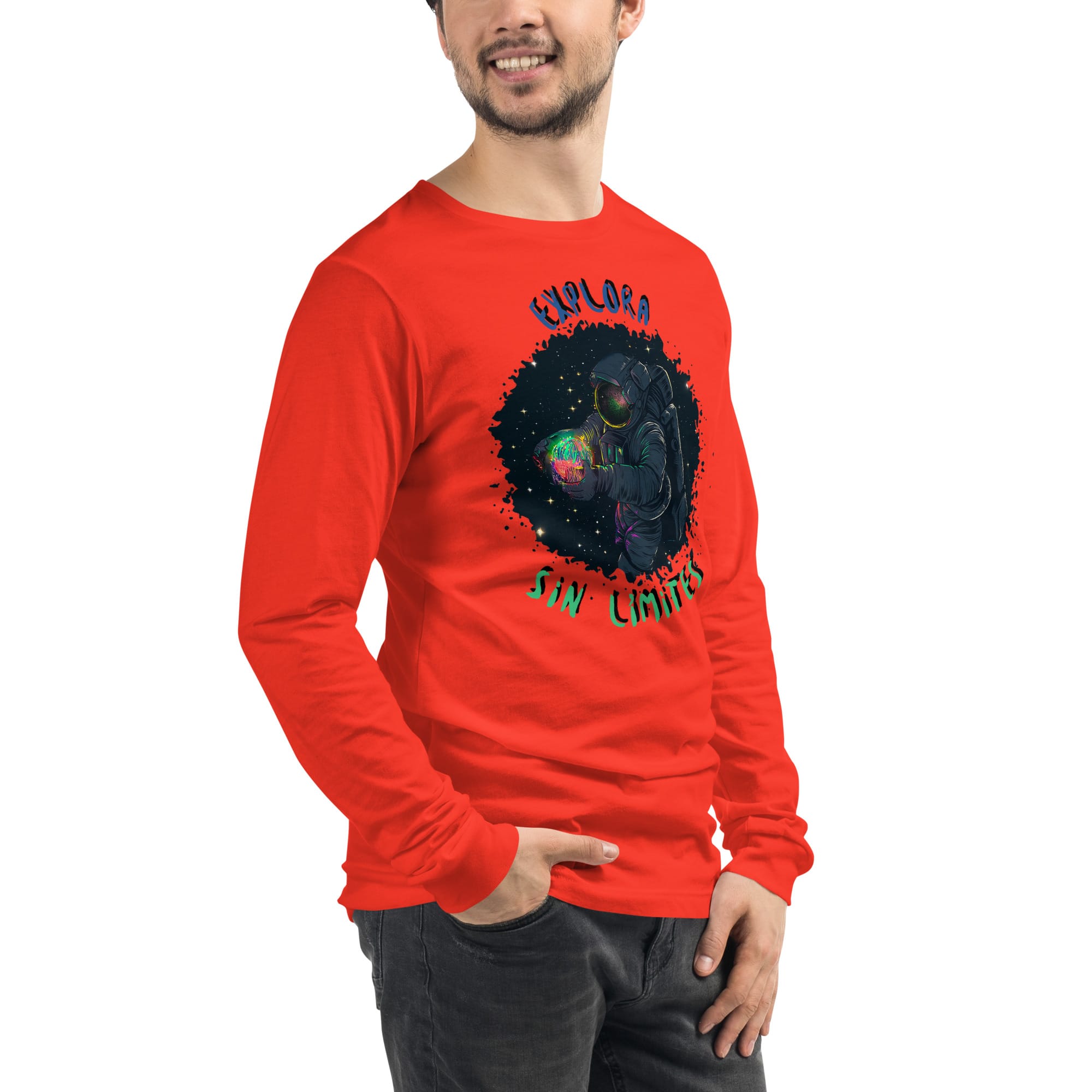 Camiseta Manga Larga Unisex BLACK SPACE - Imagen 29