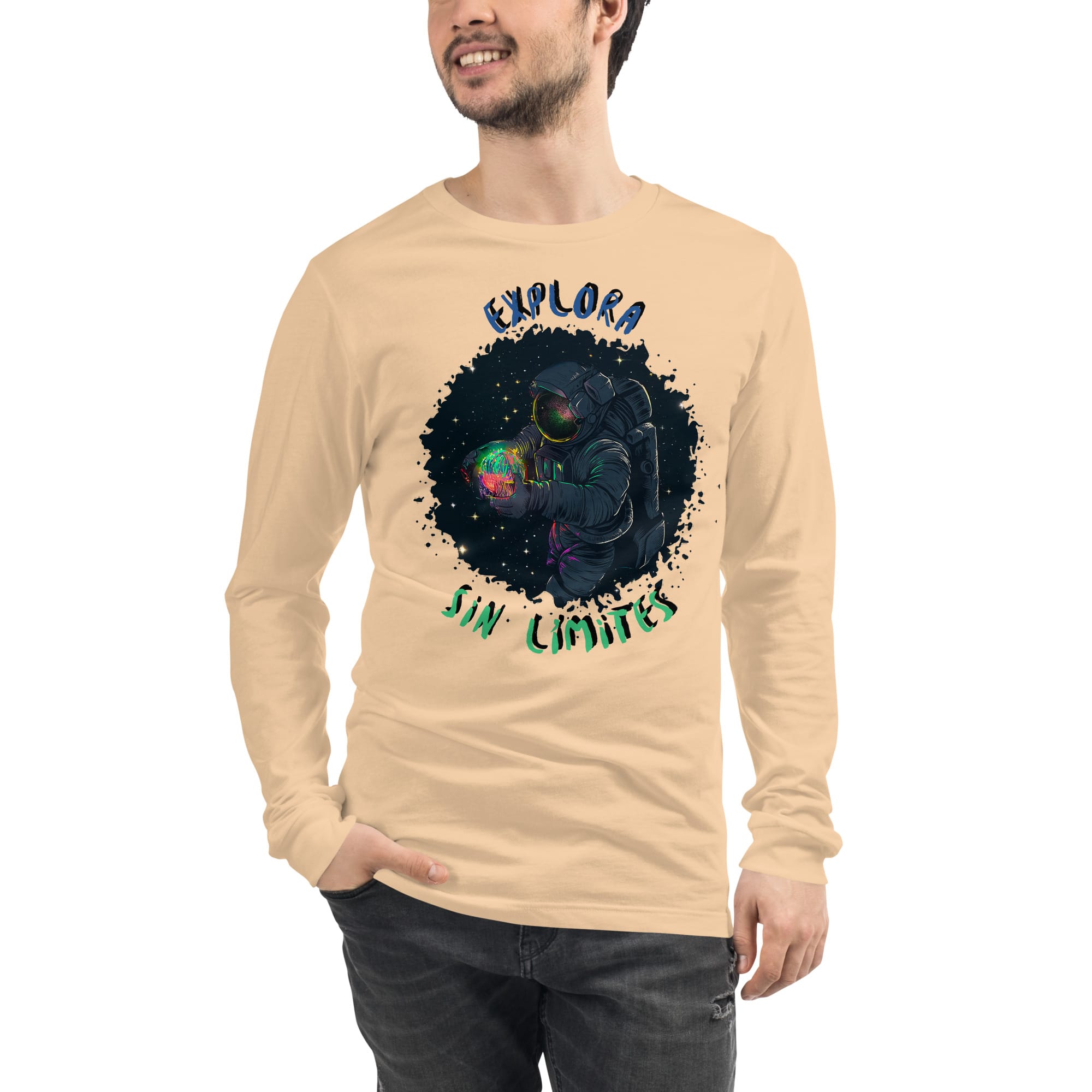 Camiseta Manga Larga Unisex BLACK SPACE - Imagen 49