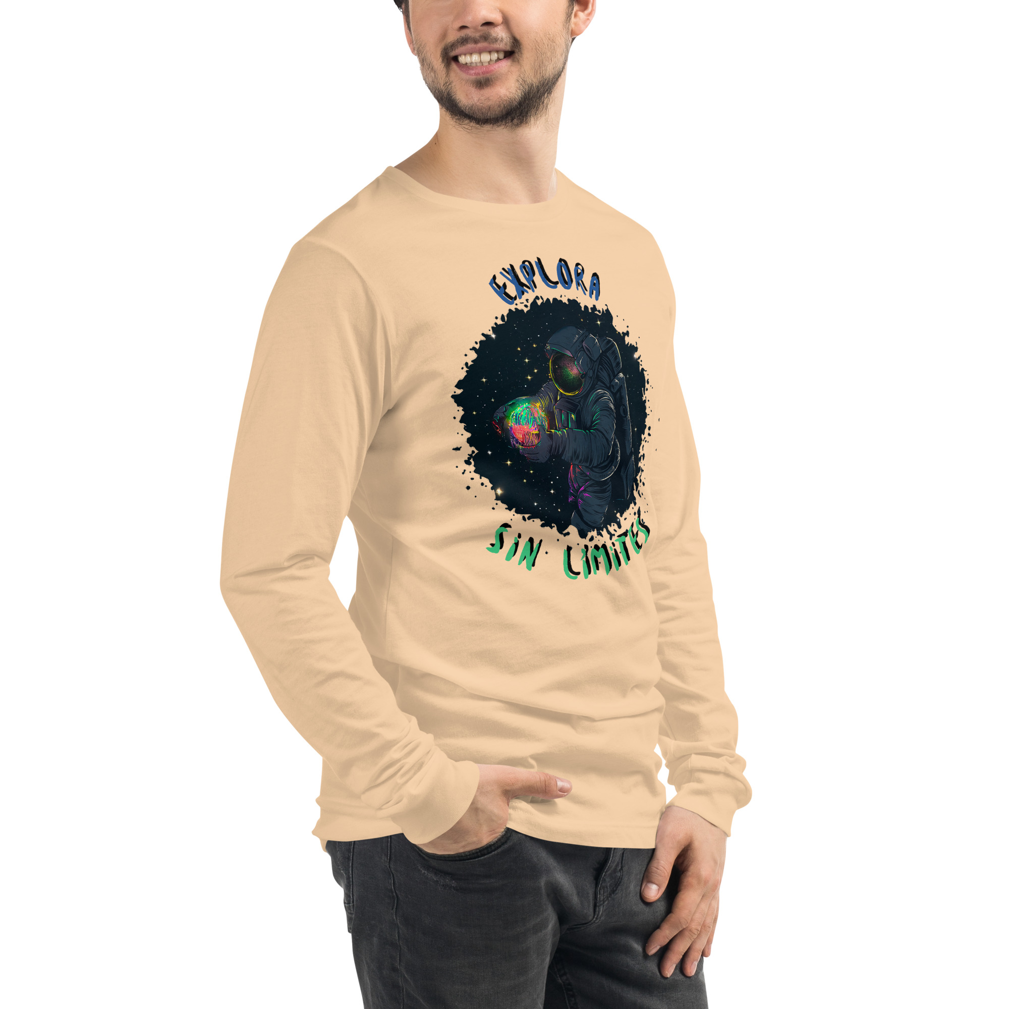 Camiseta Manga Larga Unisex BLACK SPACE - Imagen 52