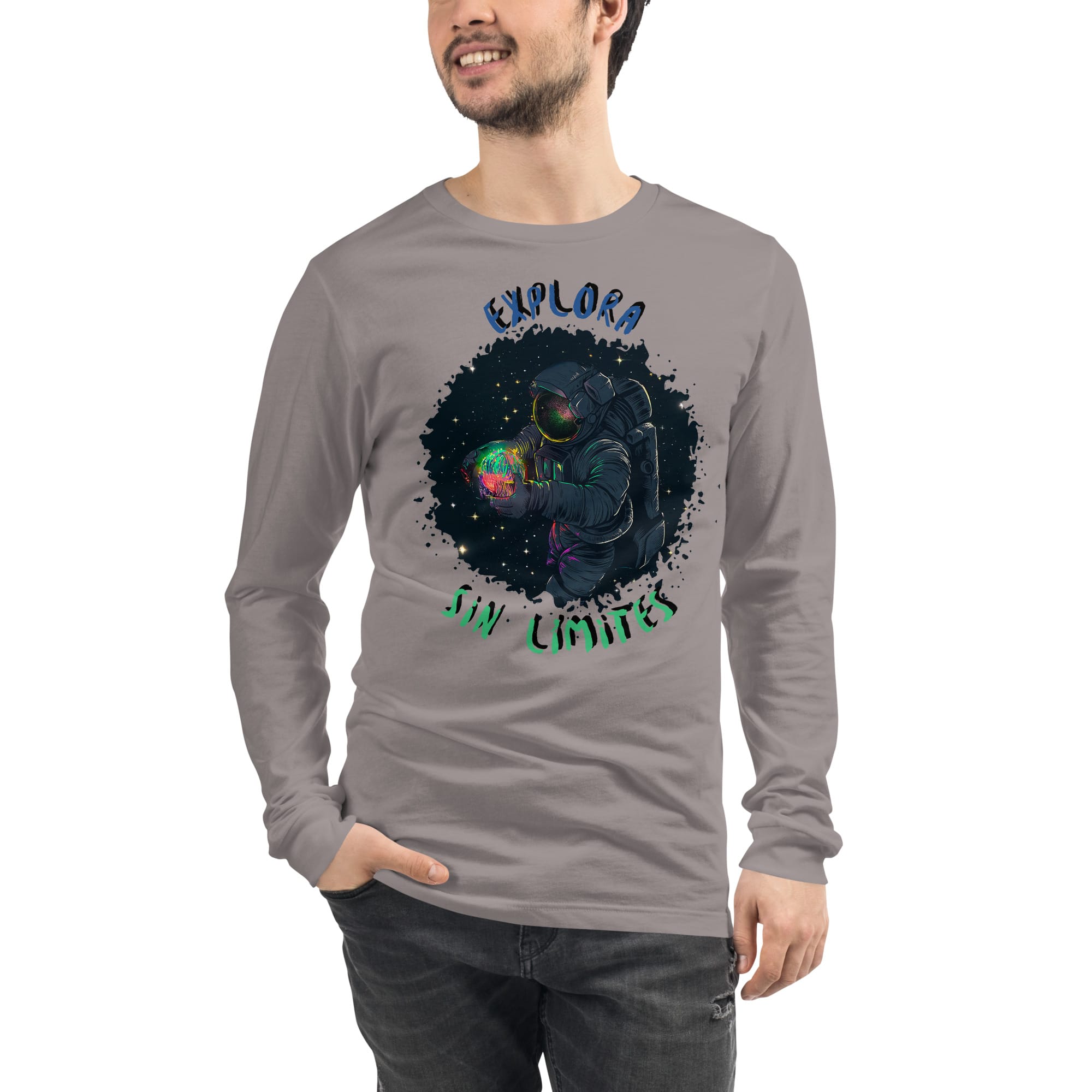 Camiseta Manga Larga Unisex BLACK SPACE - Imagen 37