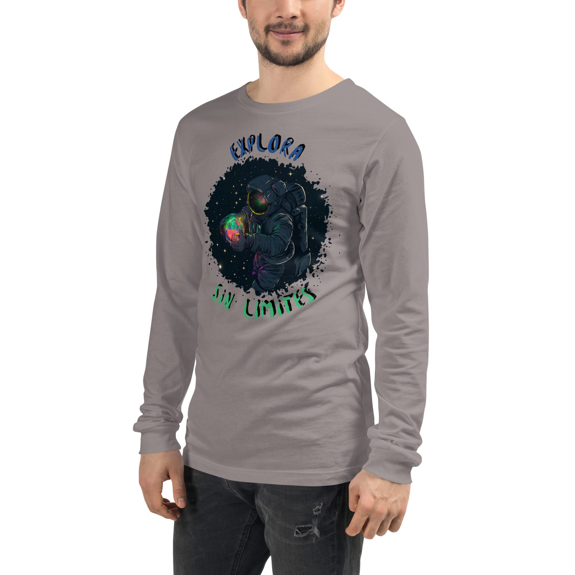 Camiseta Manga Larga Unisex BLACK SPACE - Imagen 39