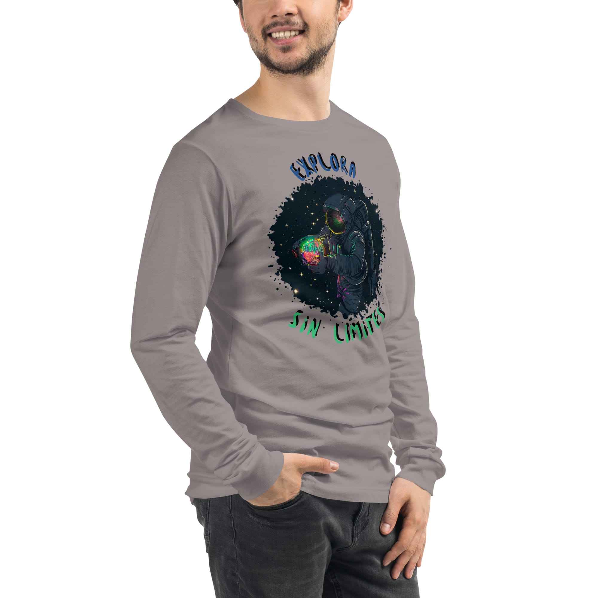 Camiseta Manga Larga Unisex BLACK SPACE - Imagen 40