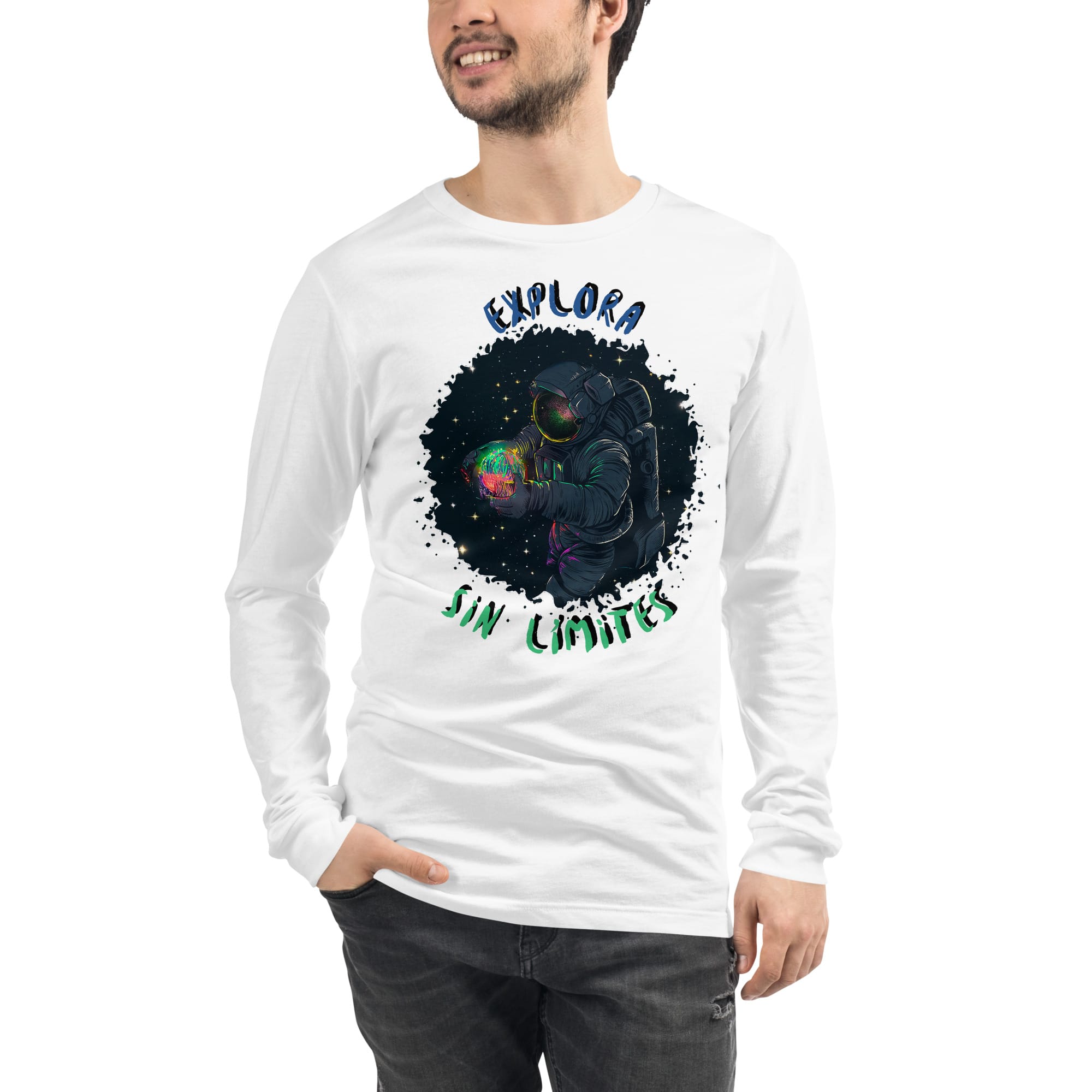 Camiseta Manga Larga Unisex BLACK SPACE - Imagen 53