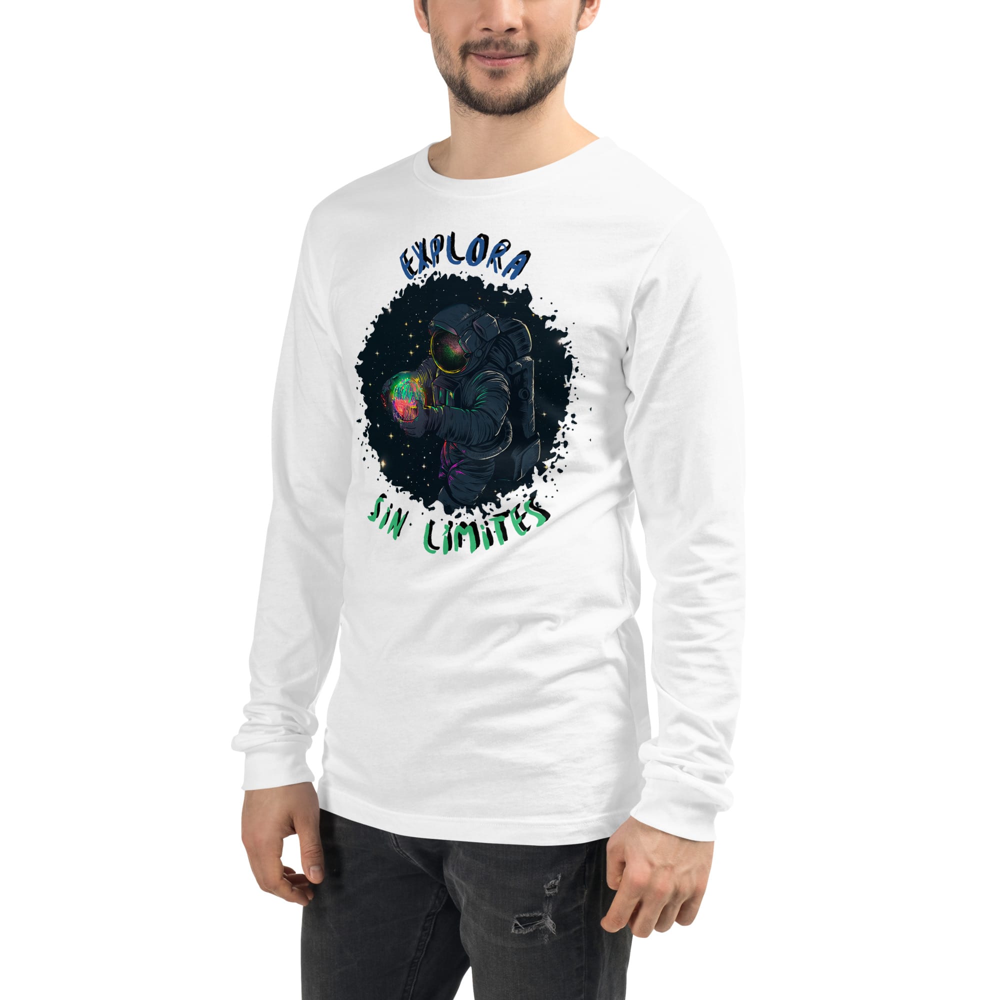 Camiseta Manga Larga Unisex BLACK SPACE - Imagen 55